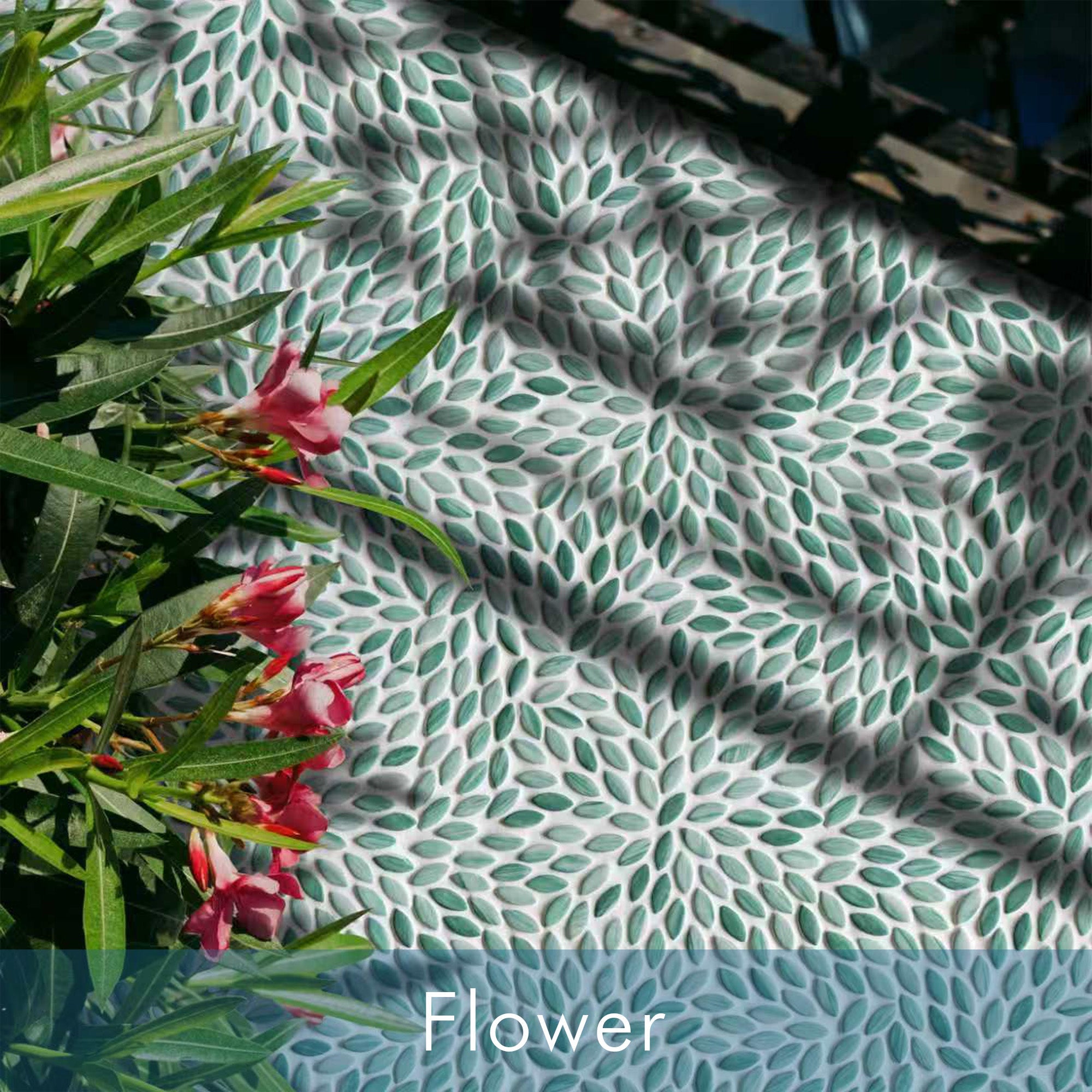 Flower Mosaic Tile