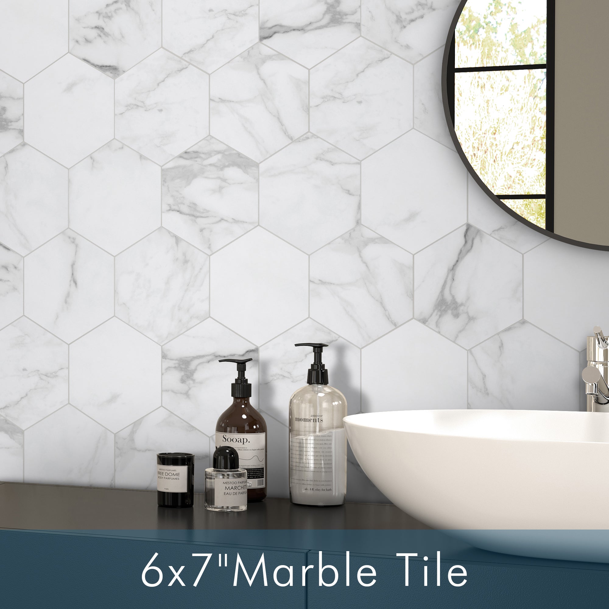 6x7‘’ Marble Tile