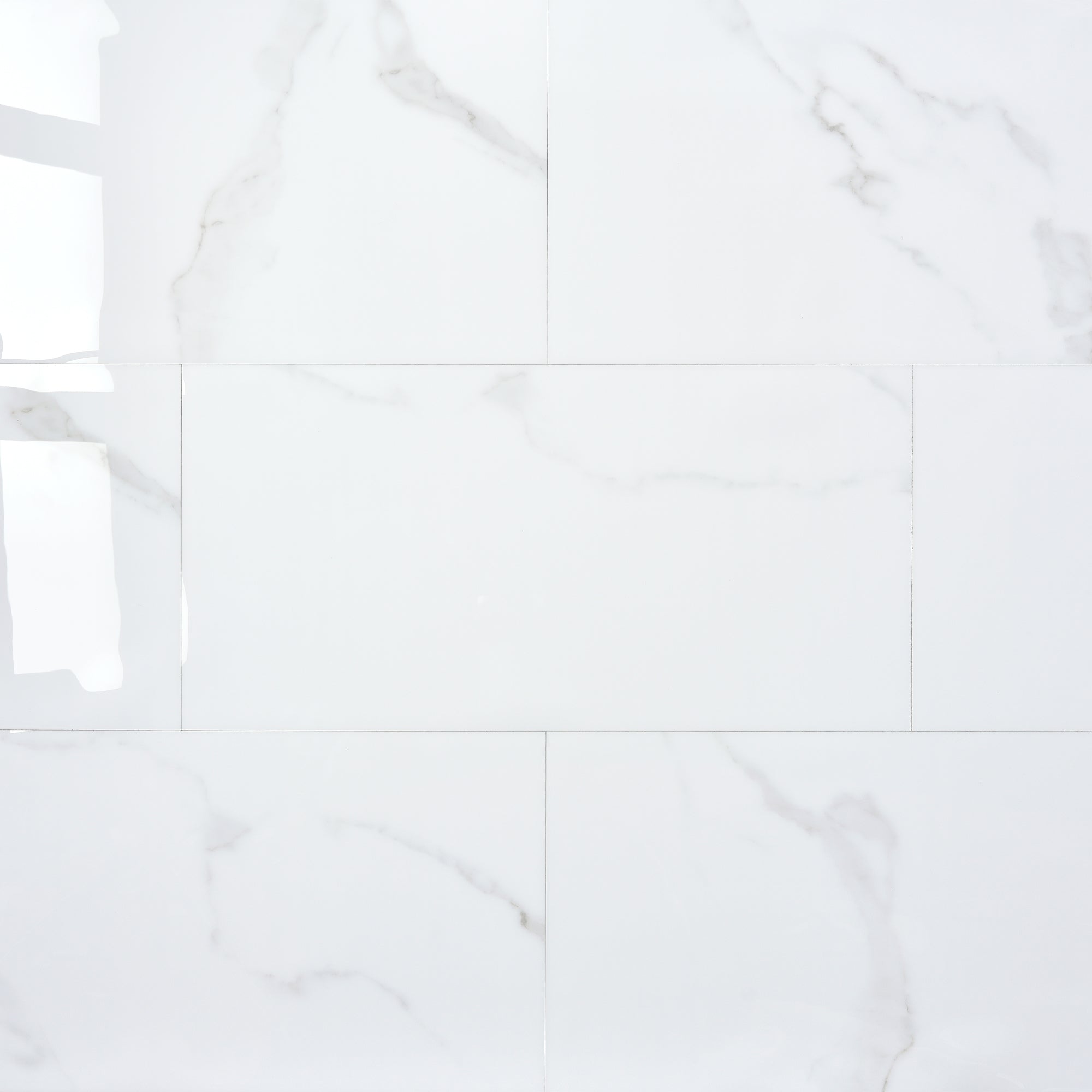 12x24" Subway Carrara White Peel and Stick Backsplash Tile