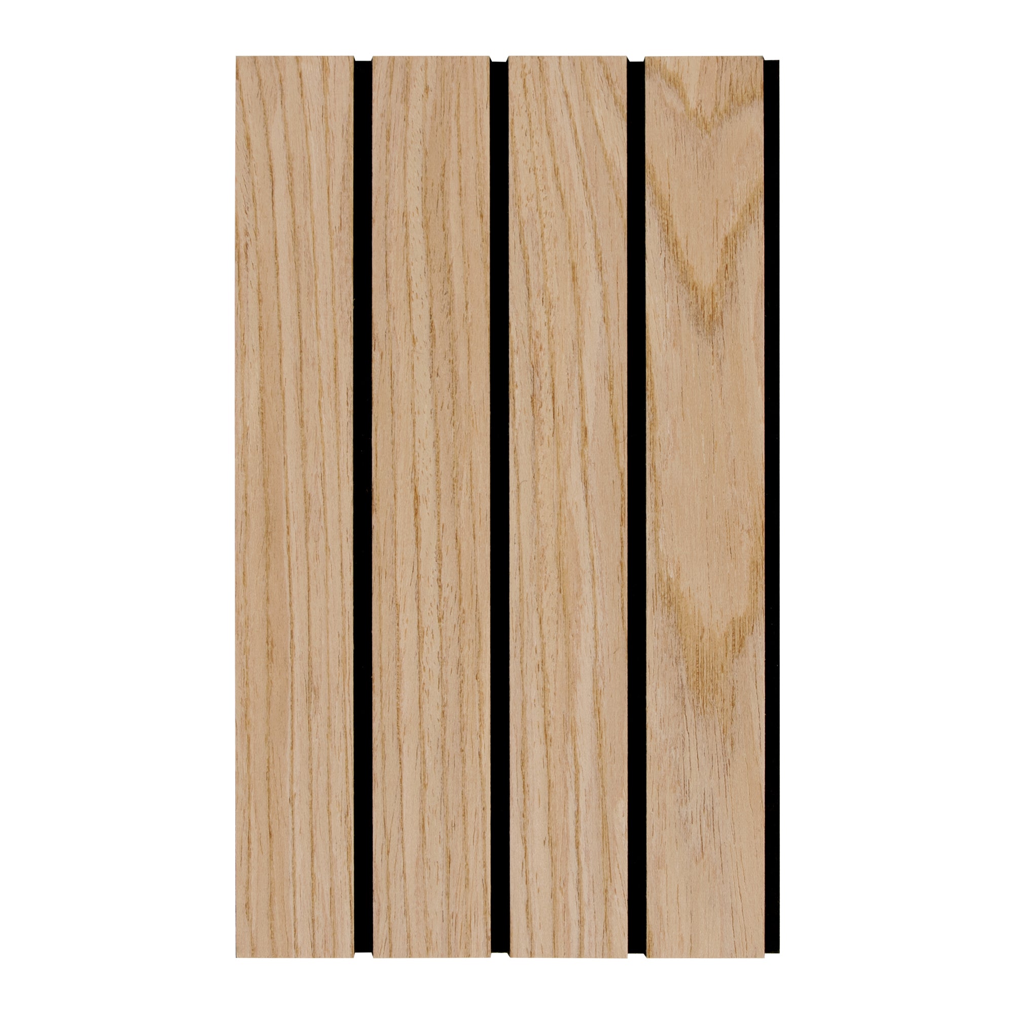 Natural Oak Wood Slat Acoustic Panels Decorative Wall Paneling