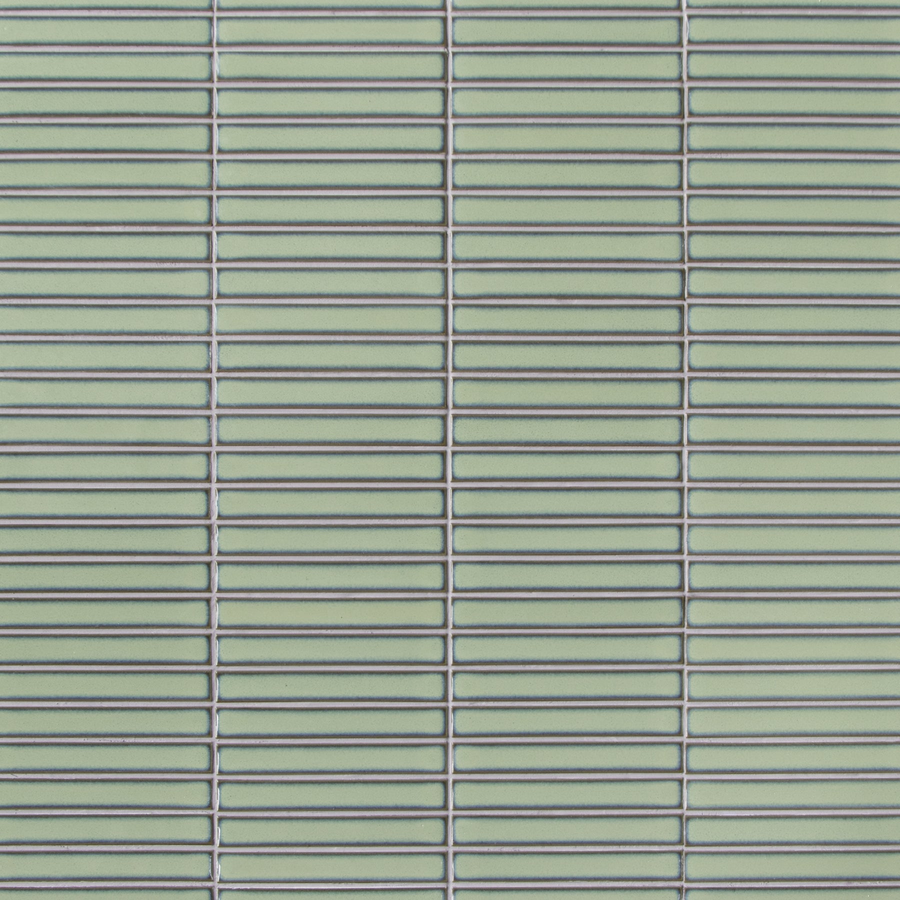 Kit Kat Green Porcelain Floor and Wall Mosaic Tile