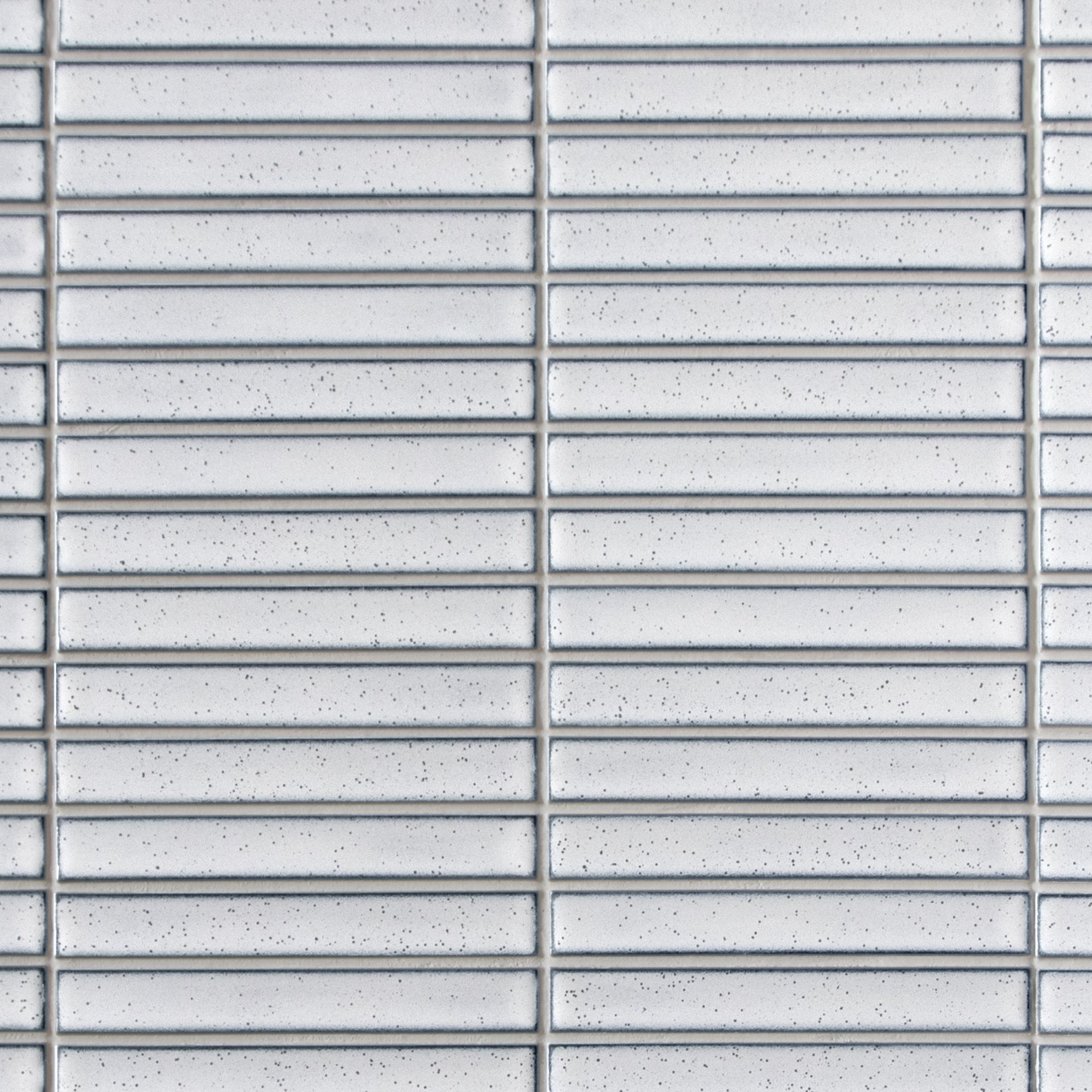 Kit Kat White Porcelain Floor and Wall Mosaic Tile