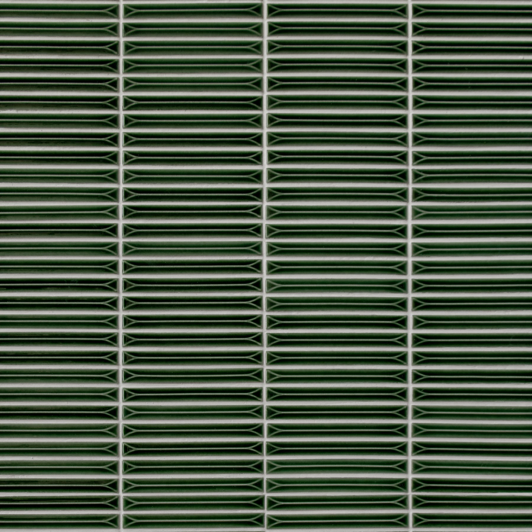 Kit Kat Green Porcelain Floor and Wall Mosaic Tile