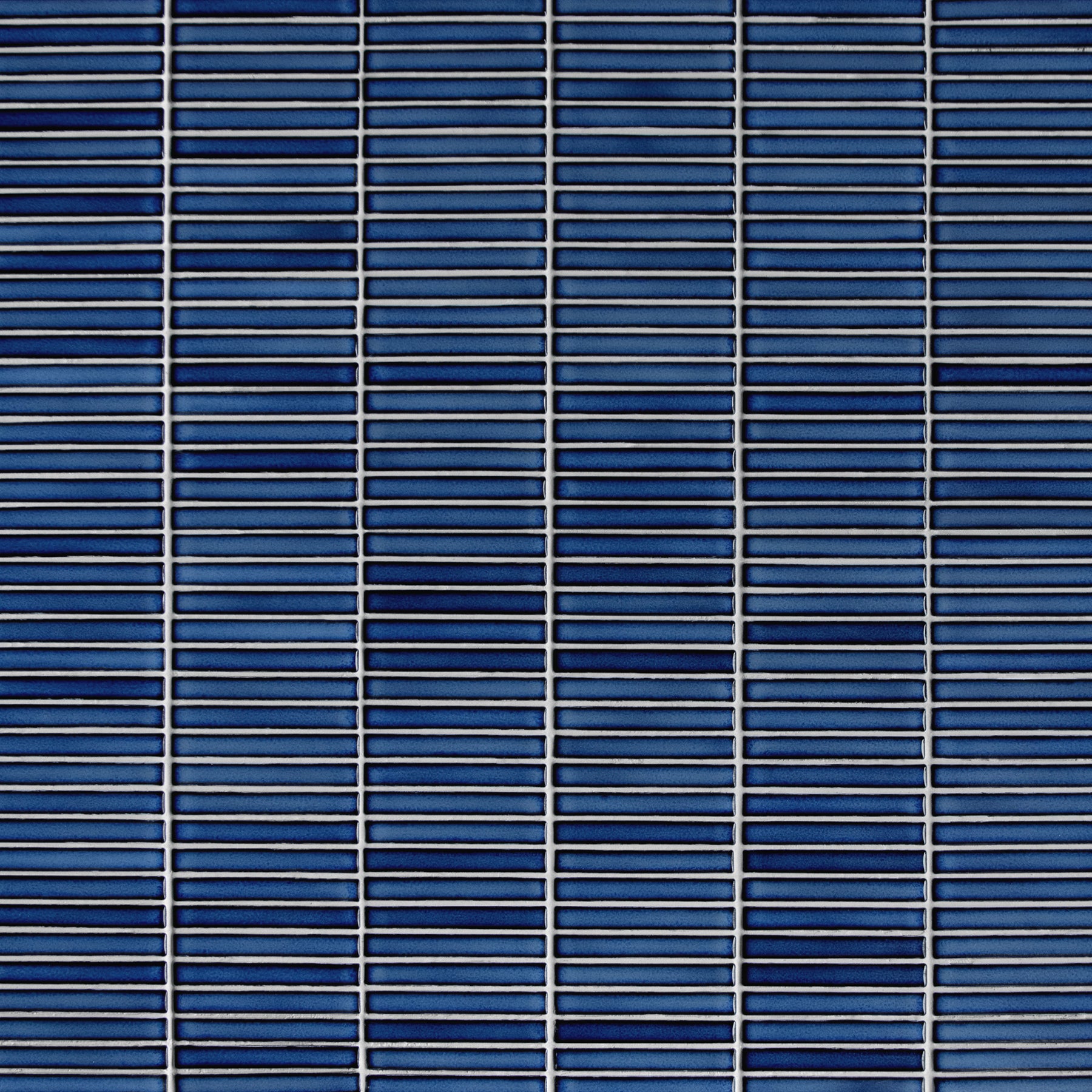 Kit Kat Blue Porcelain Floor and Wall Mosaic Tile
