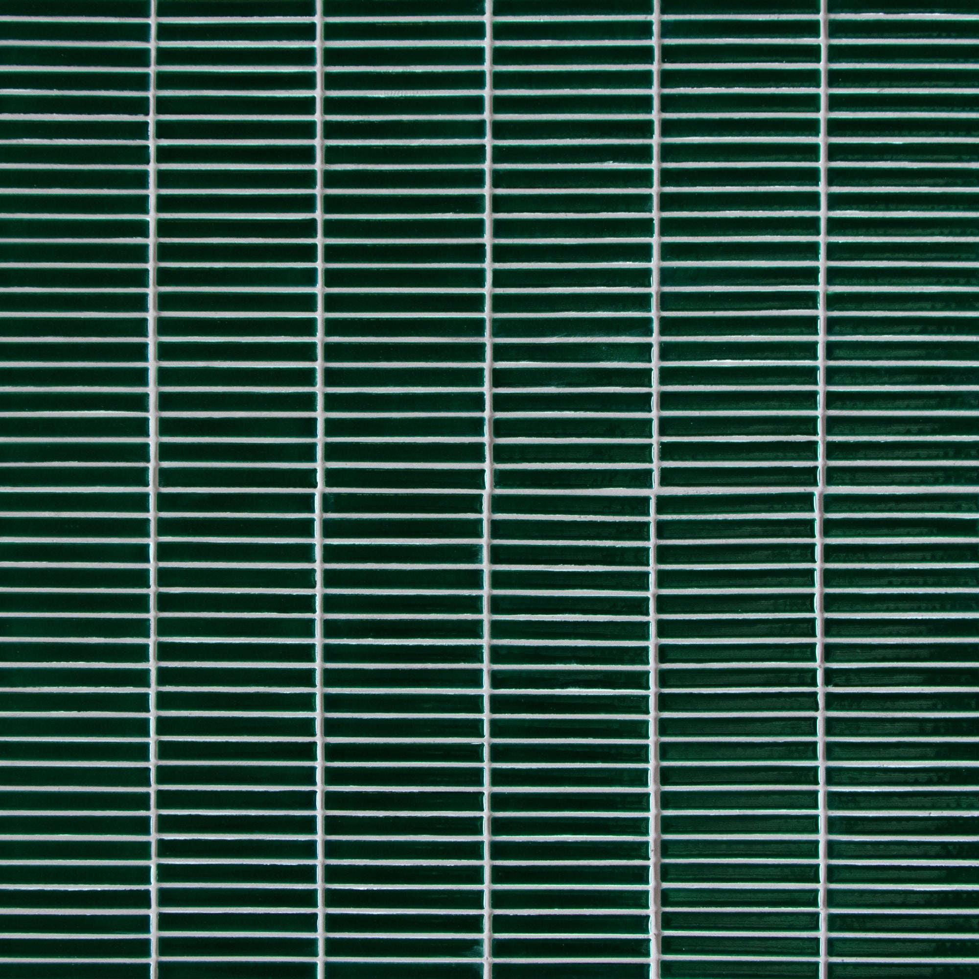 Kit Kat Green Porcelain Floor and Wall Mosaic Tile