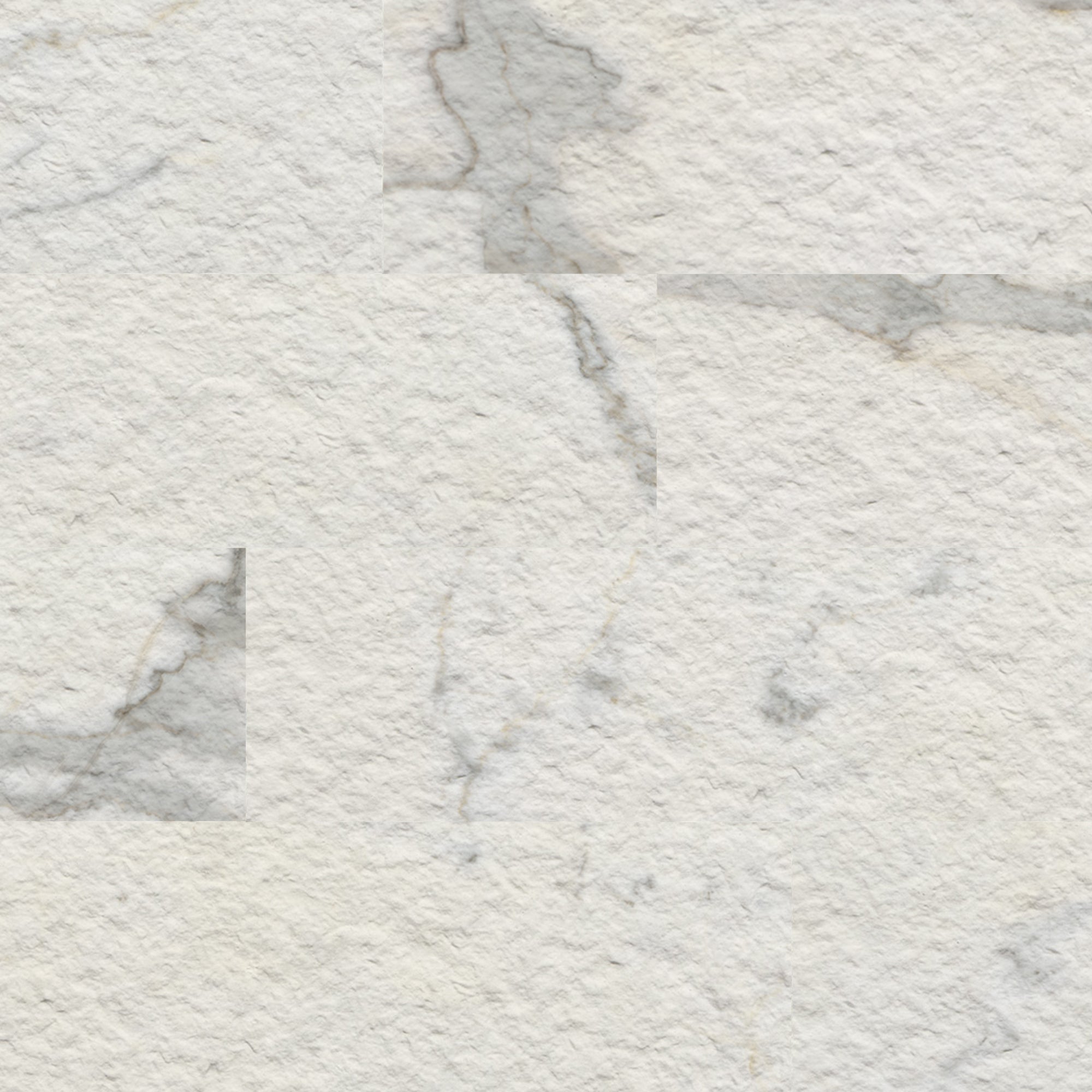 Carrara White Flexible Stone Peel and Stick Tile