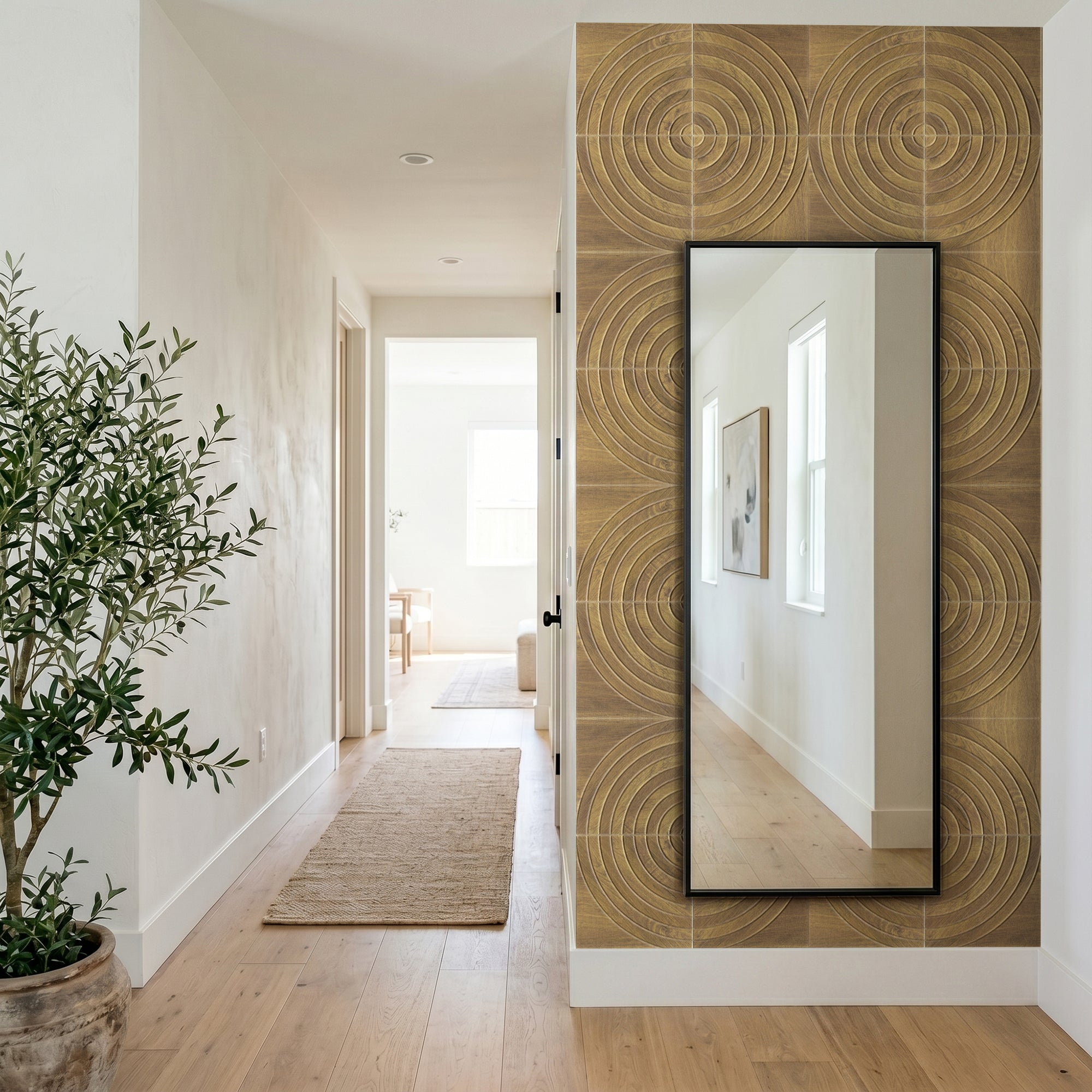 Target Natural Oak PET Acoustic Felt Tile