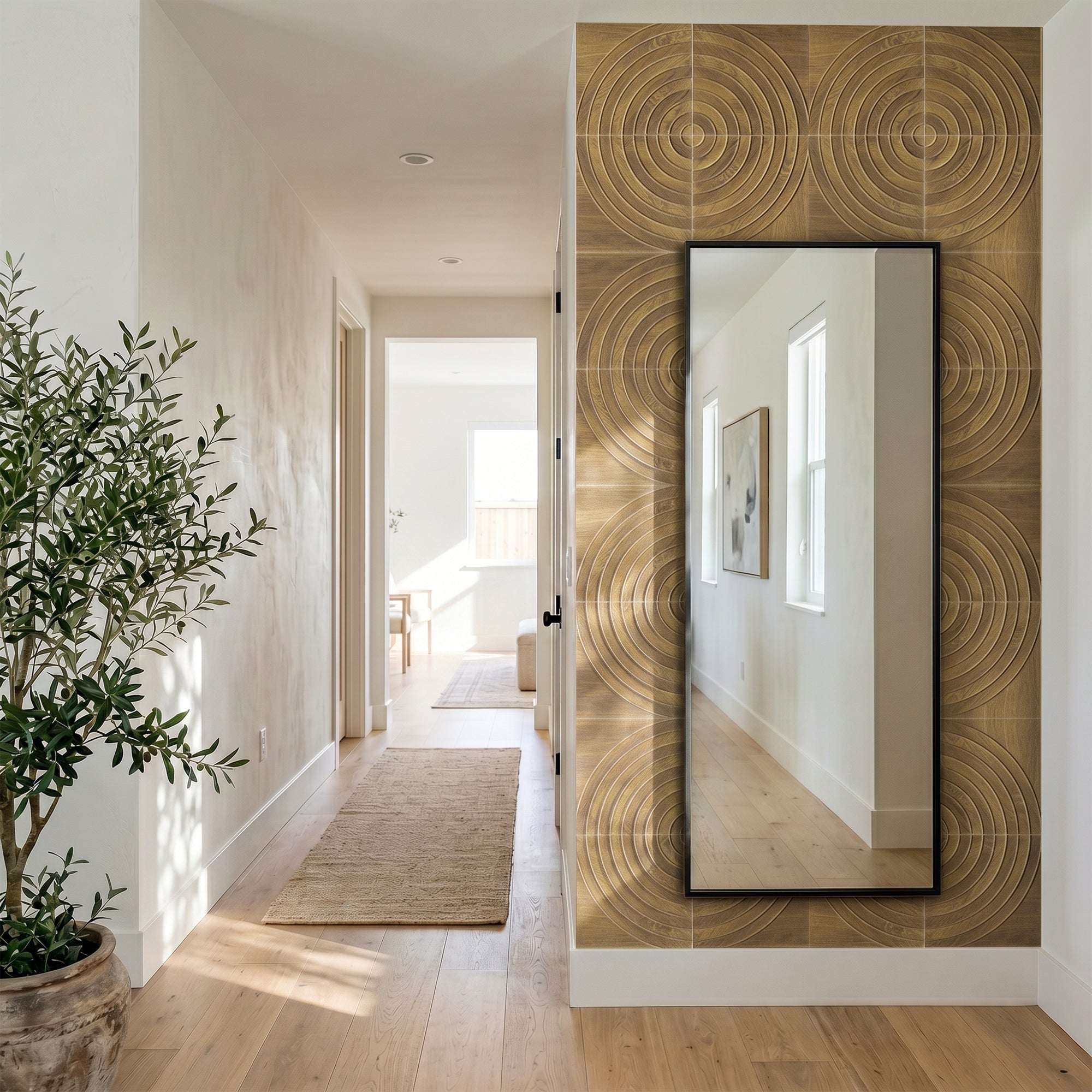 Target Natural Oak PET Acoustic Felt Tile