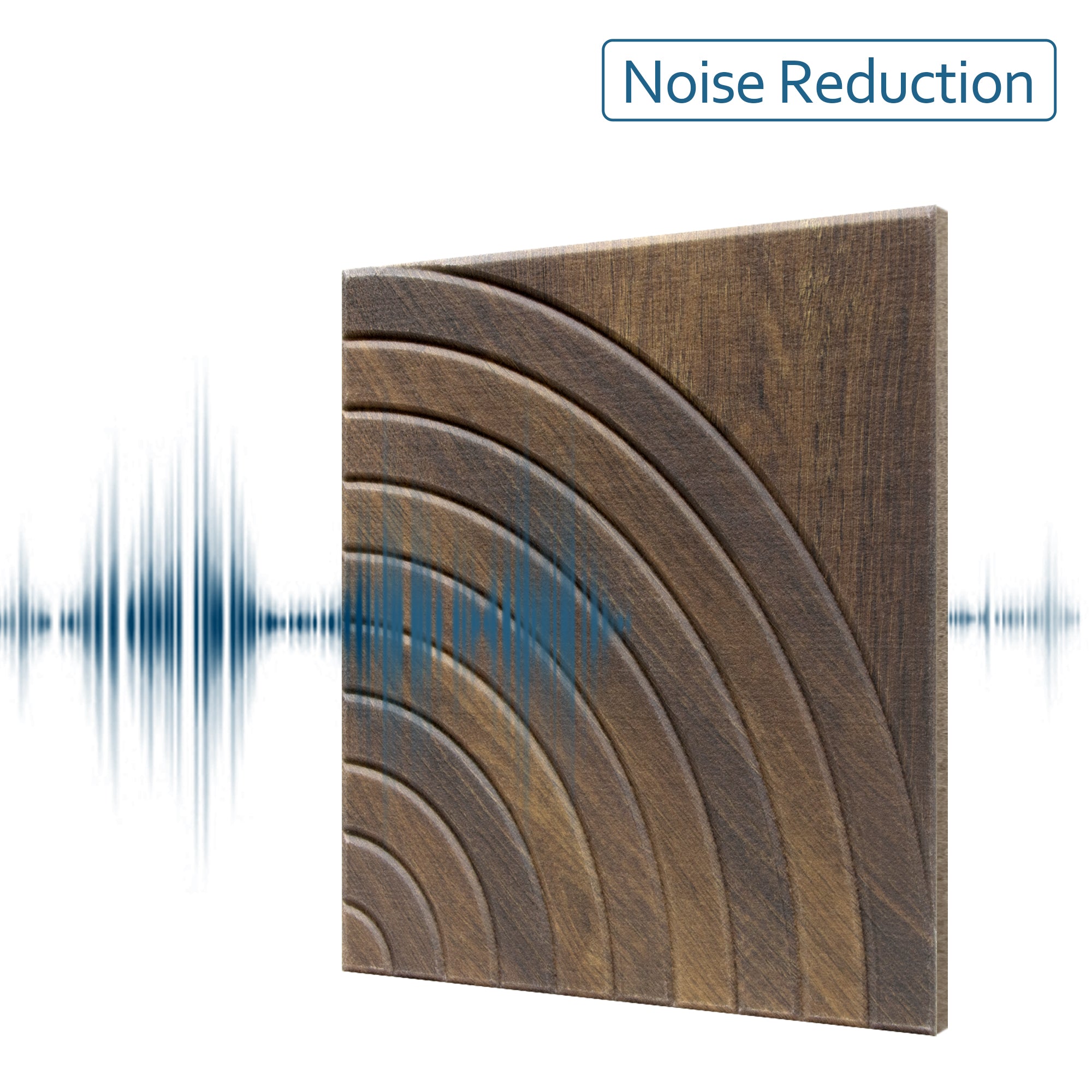 Target Walnut PET Acoustic Felt Tile