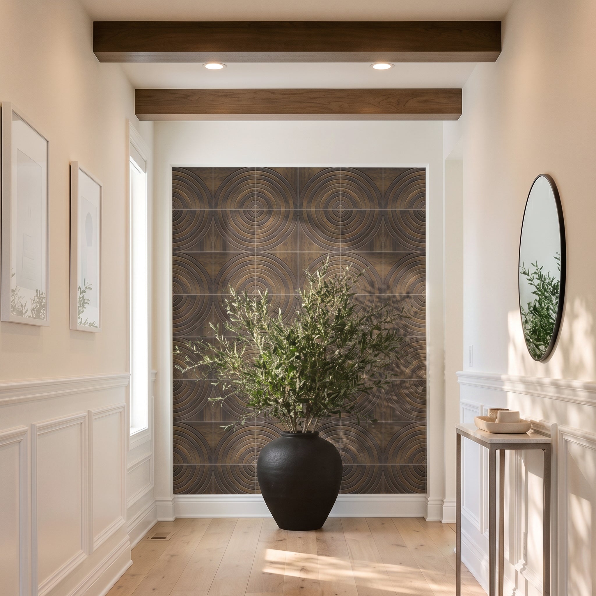 Target Walnut PET Acoustic Felt Tile