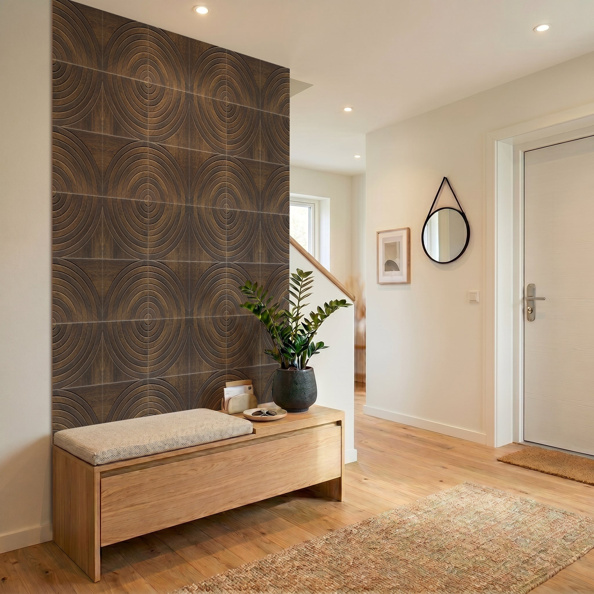 Target Walnut PET Acoustic Felt Tile