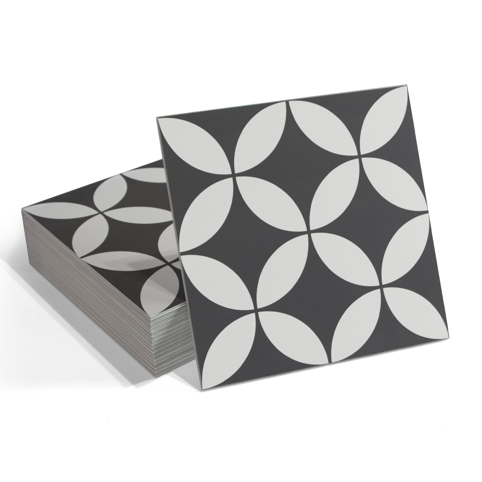 9" x 9" Coin Peel and Stick Floor and Wall Tile