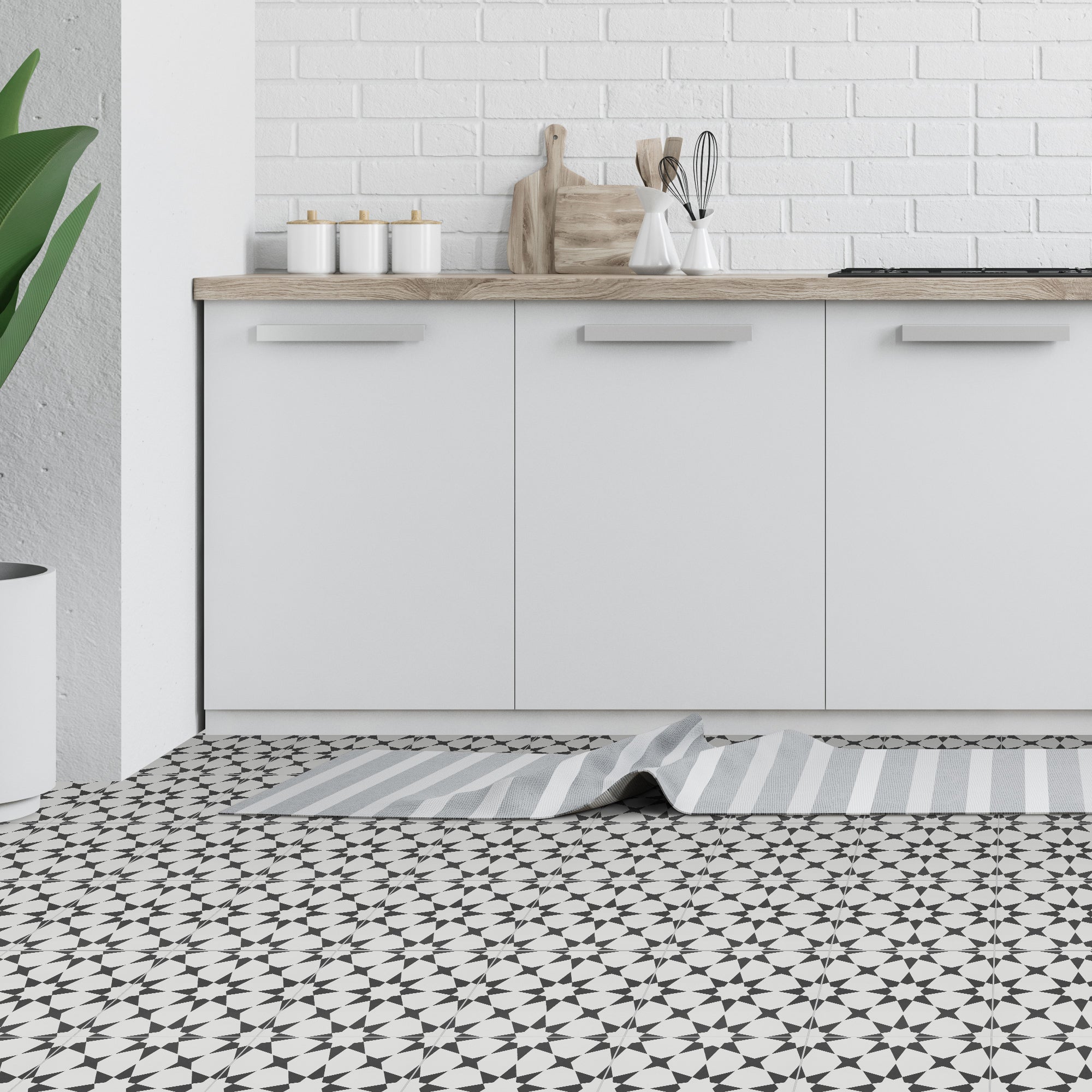 9" x 9" Marrakech Peel and Stick Floor and Wall Tile