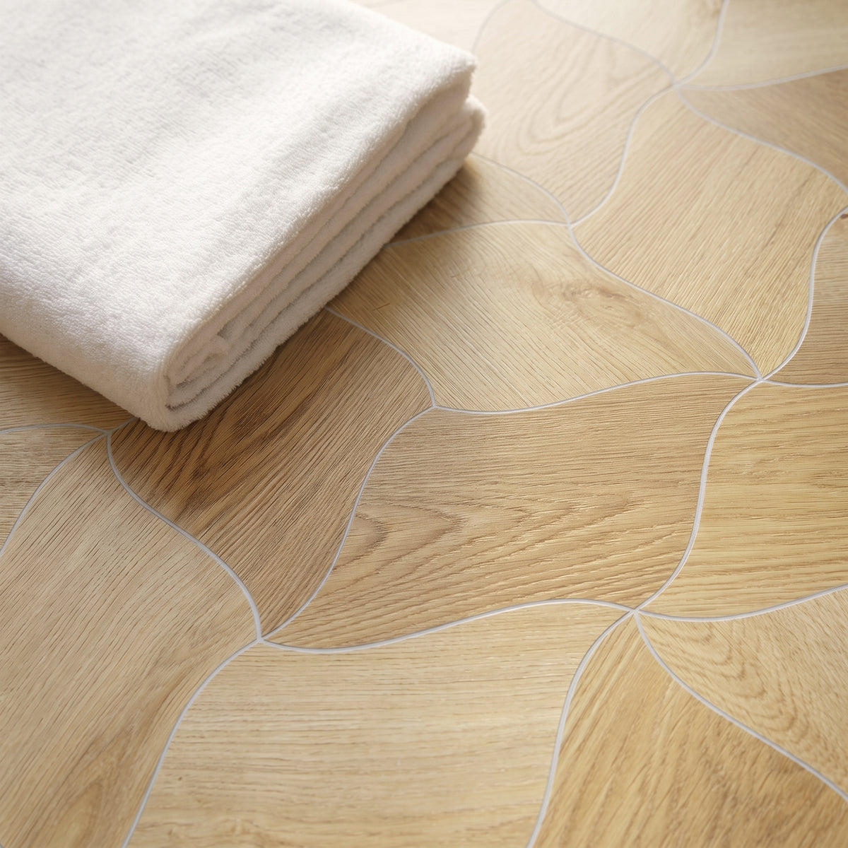 Lotus Peel and Stick Floor Tile