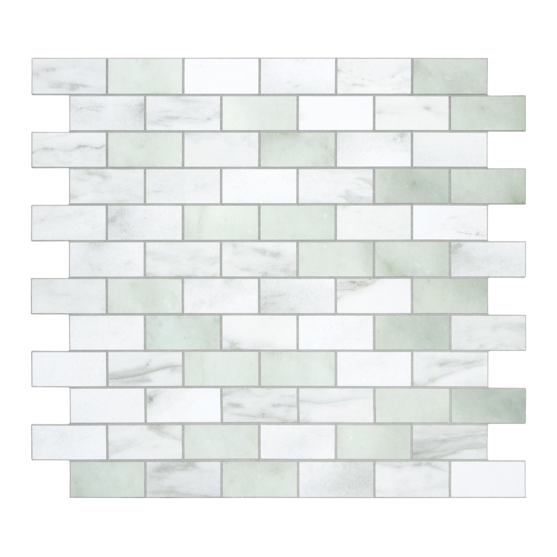 Subway Emerald Green Peel and Stick Backsplash Tile