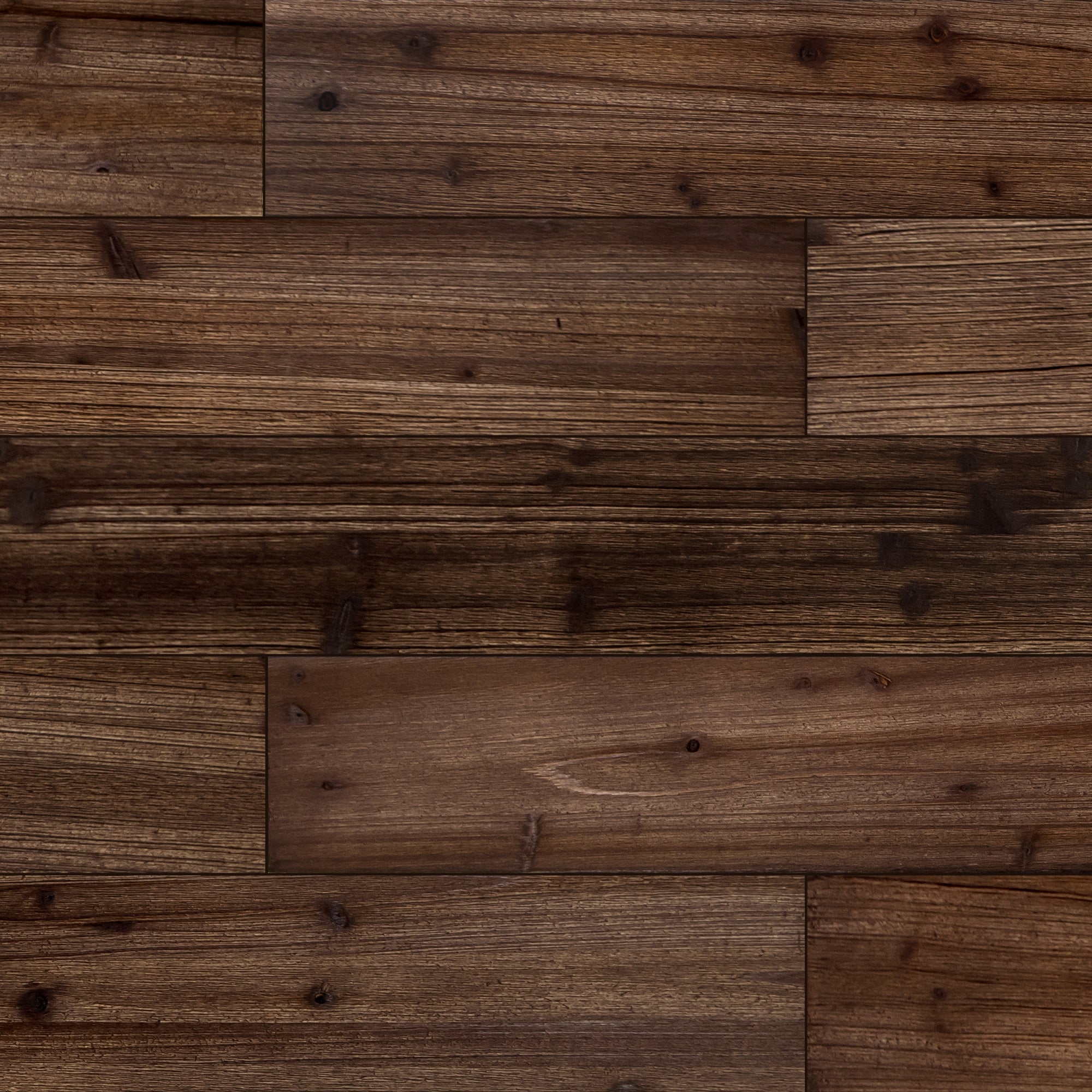 Brown Solid Barn Wood Wall Plank