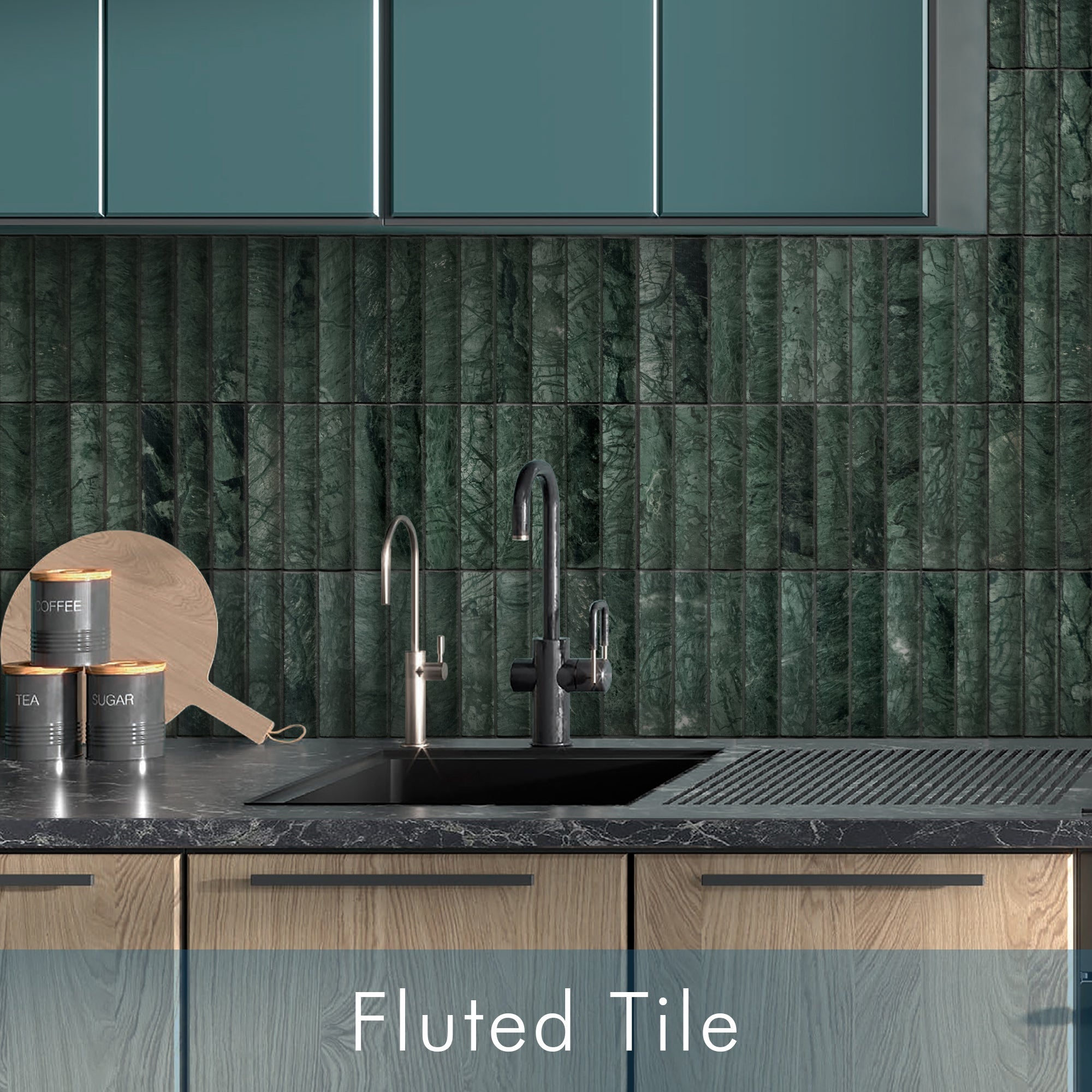 Flucted Mosaic Tile