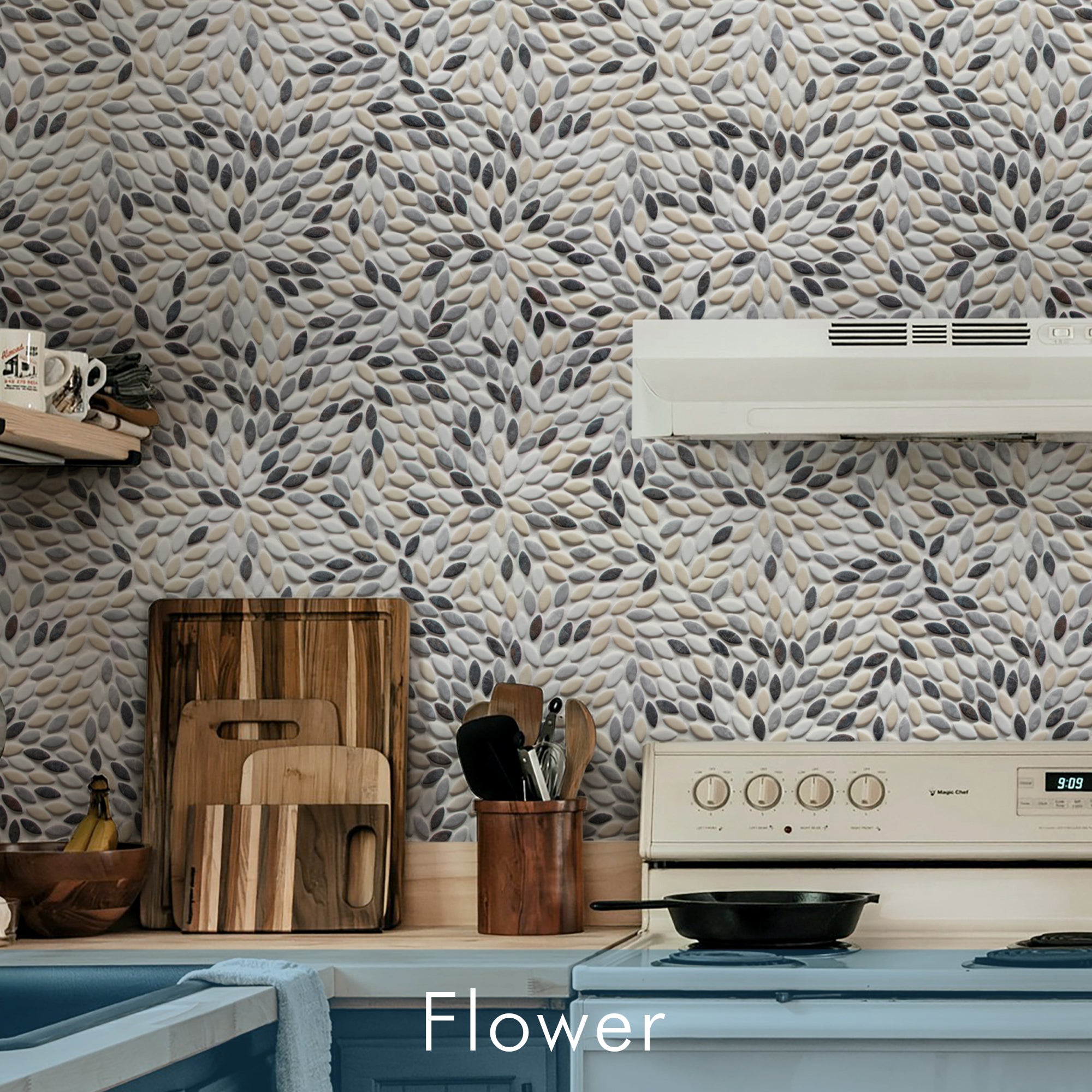 Flower Mosaic Tile