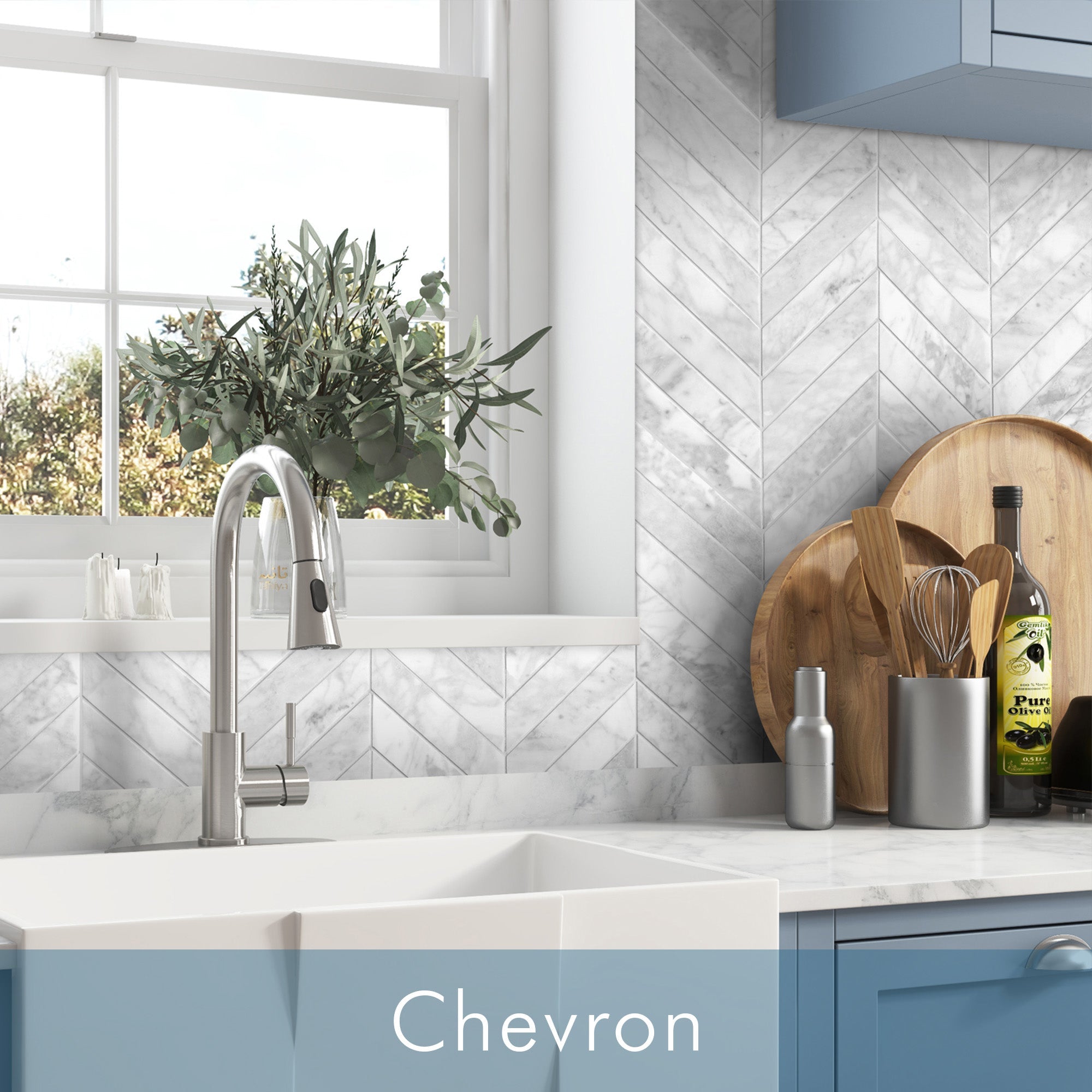 Chevron Mosaic Tile