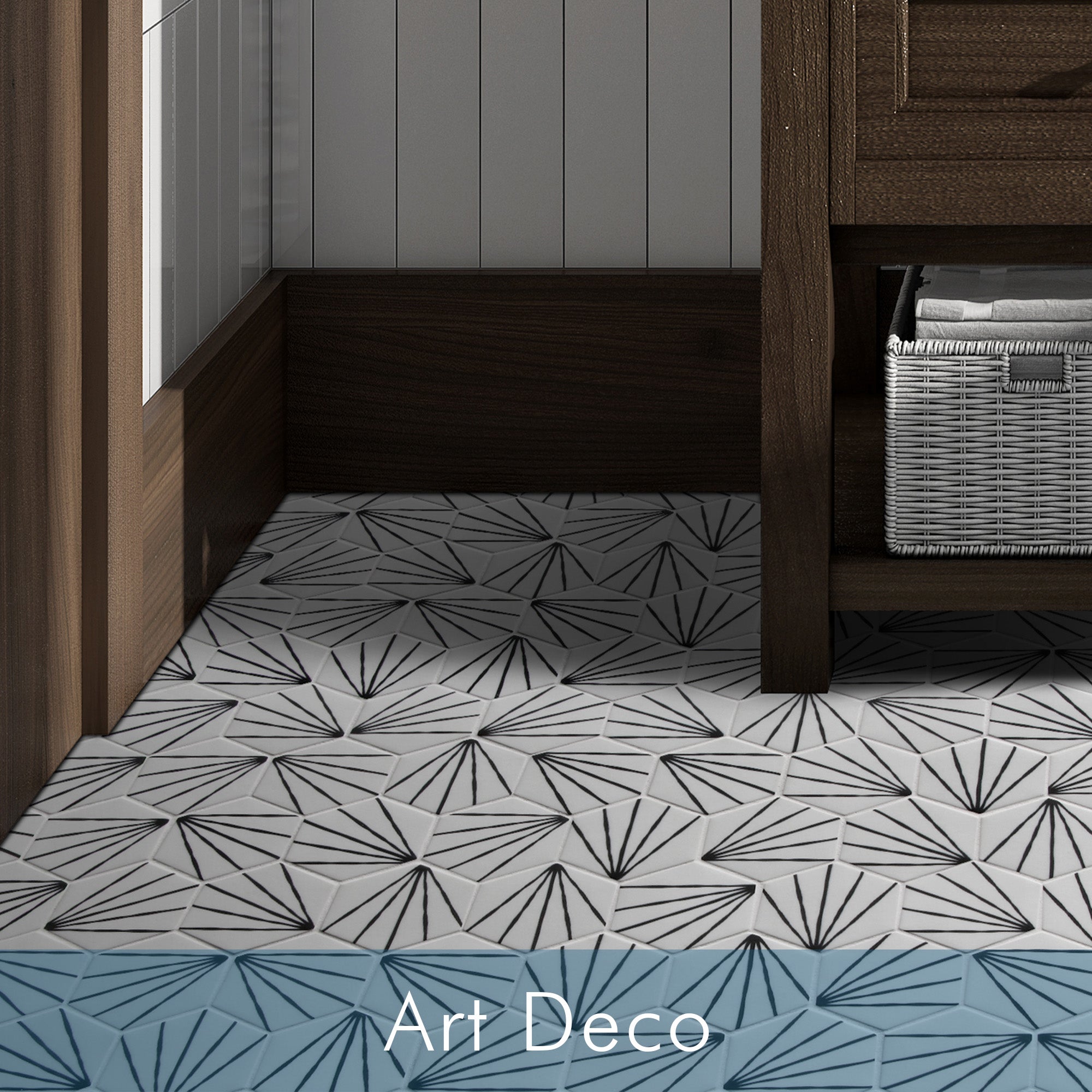 Art Deco Mosaic Tile