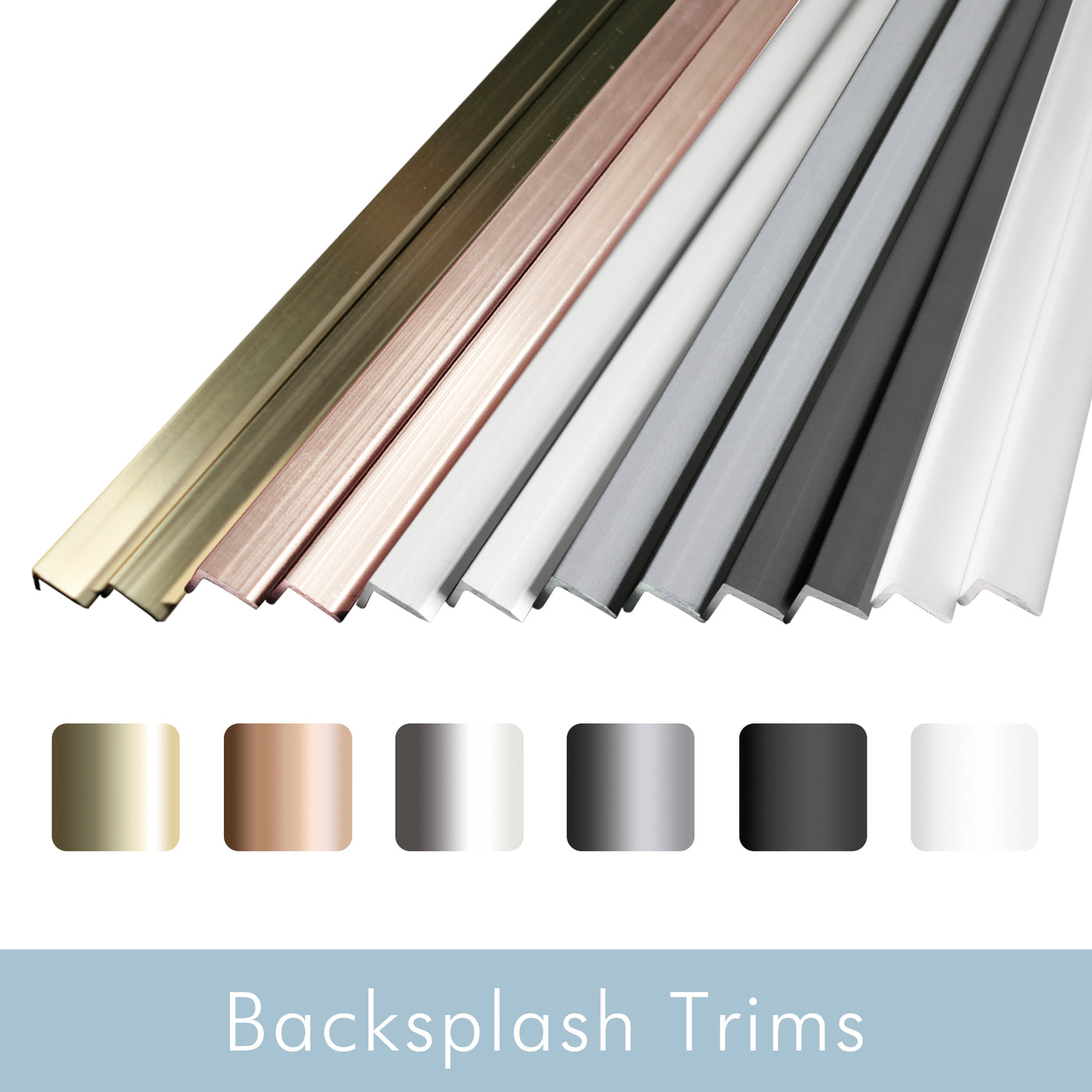 Peel and Stick Backplash Trim