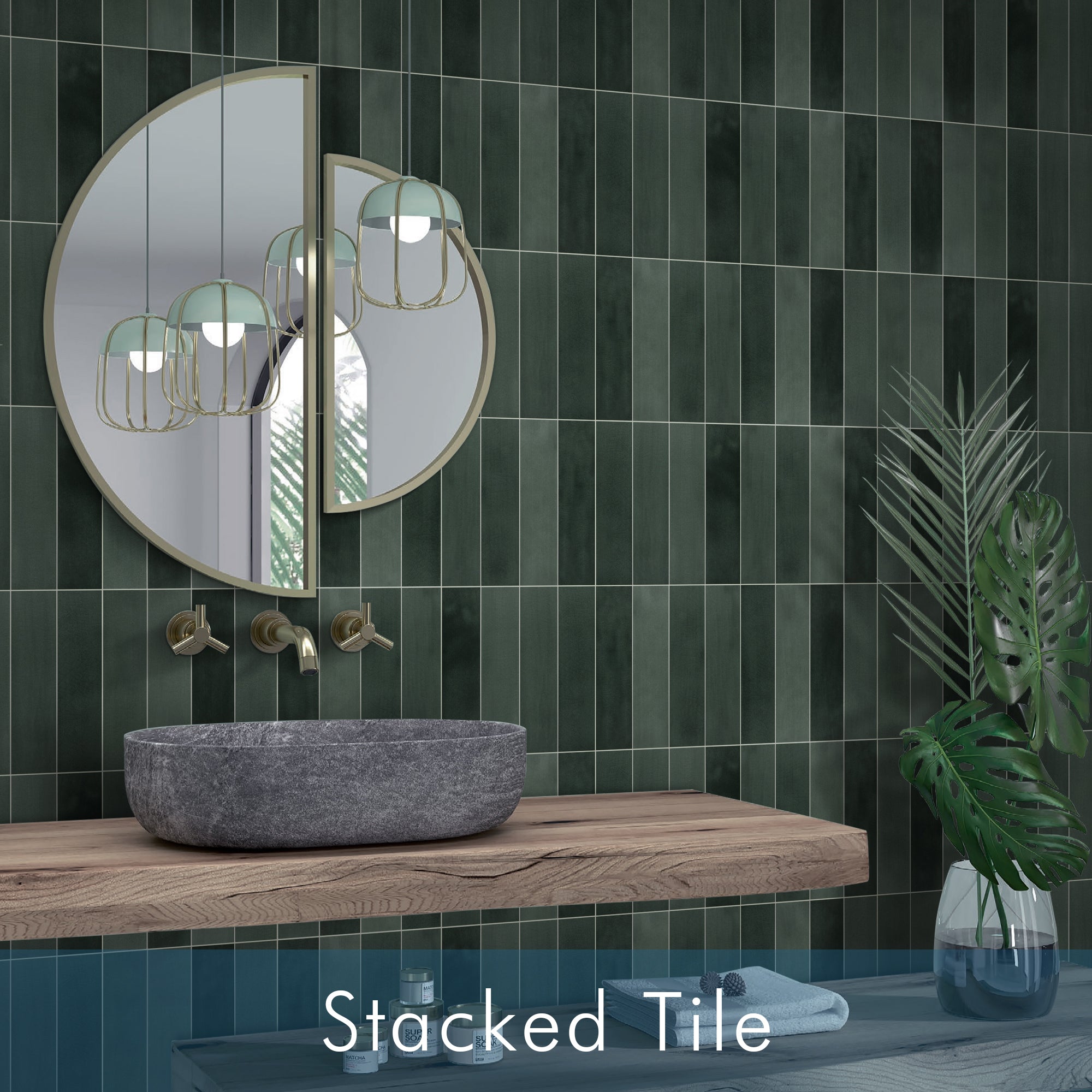 Bordered Stack Tile Stacked Tile