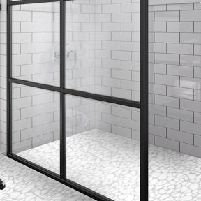 White Calacatta Pebble 10.6"x10.6" Recycled Glass Floor And Wall Mosaic Tile