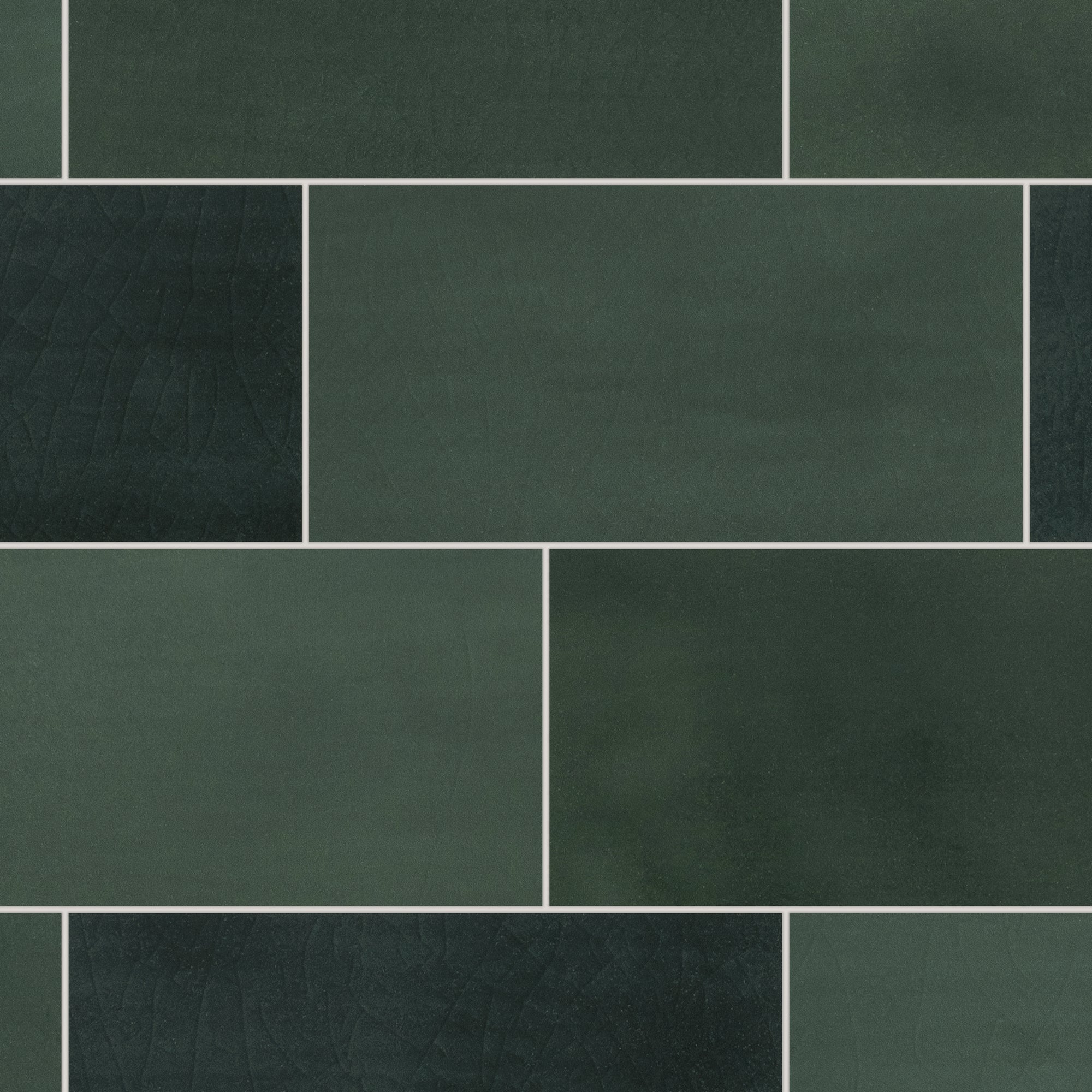 3x6" Green Subway Peel and Stick Backsplash Tile