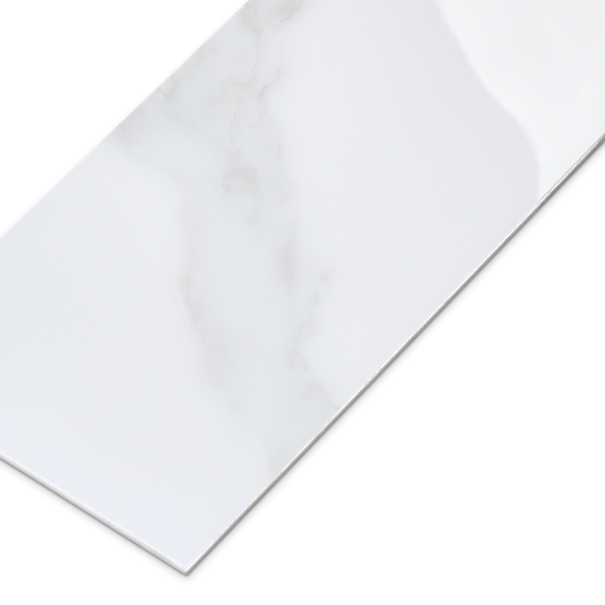 4x12" Subway Carrara White Peel and Stick Backsplash Tile