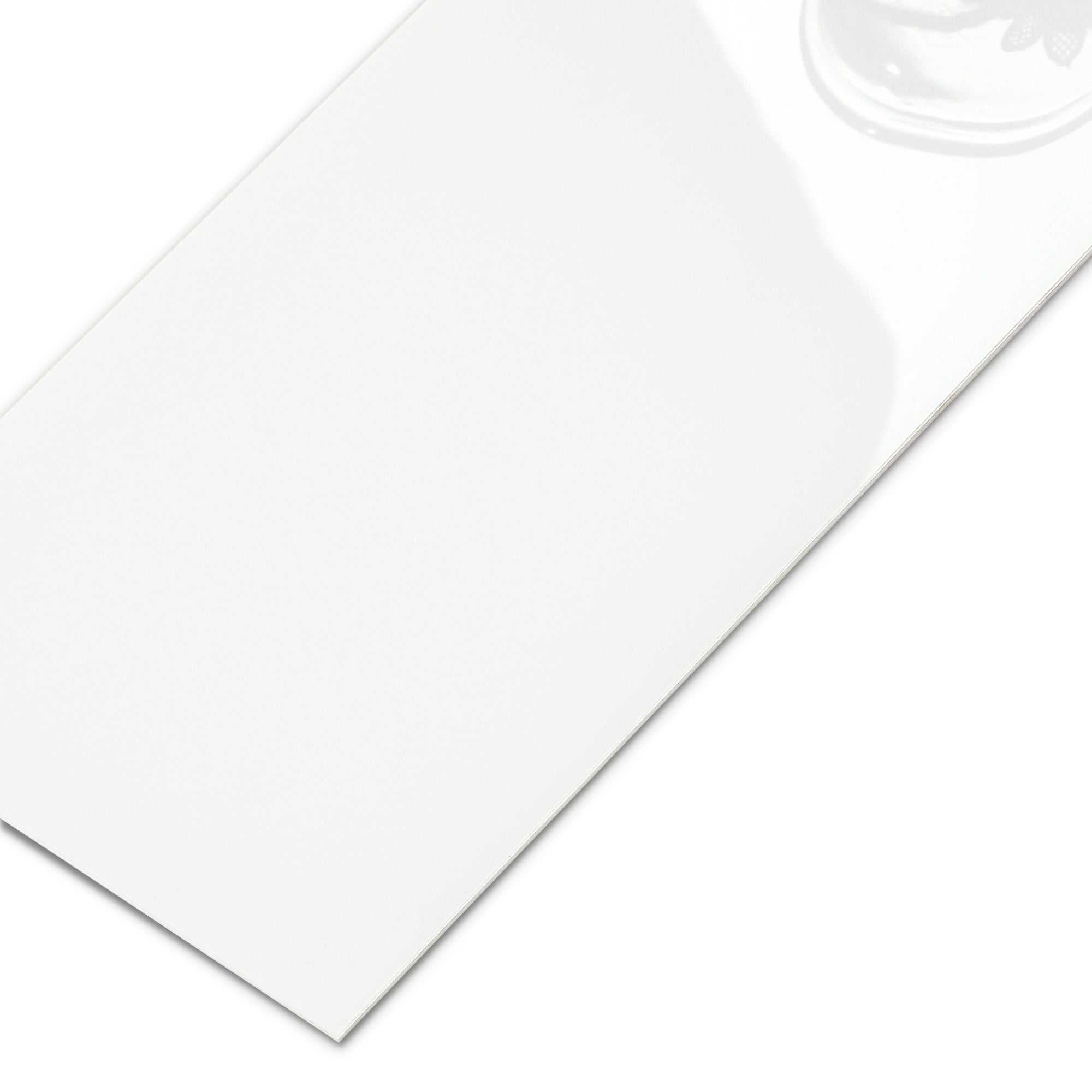 4x12" Subway Pure White Peel and Stick Backsplash Tile