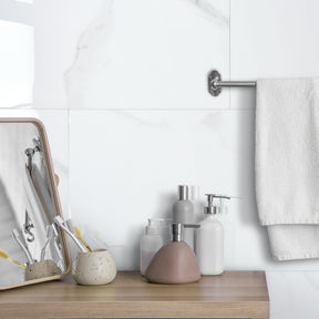 12x24" Subway Carrara White Peel and Stick Backsplash Tile
