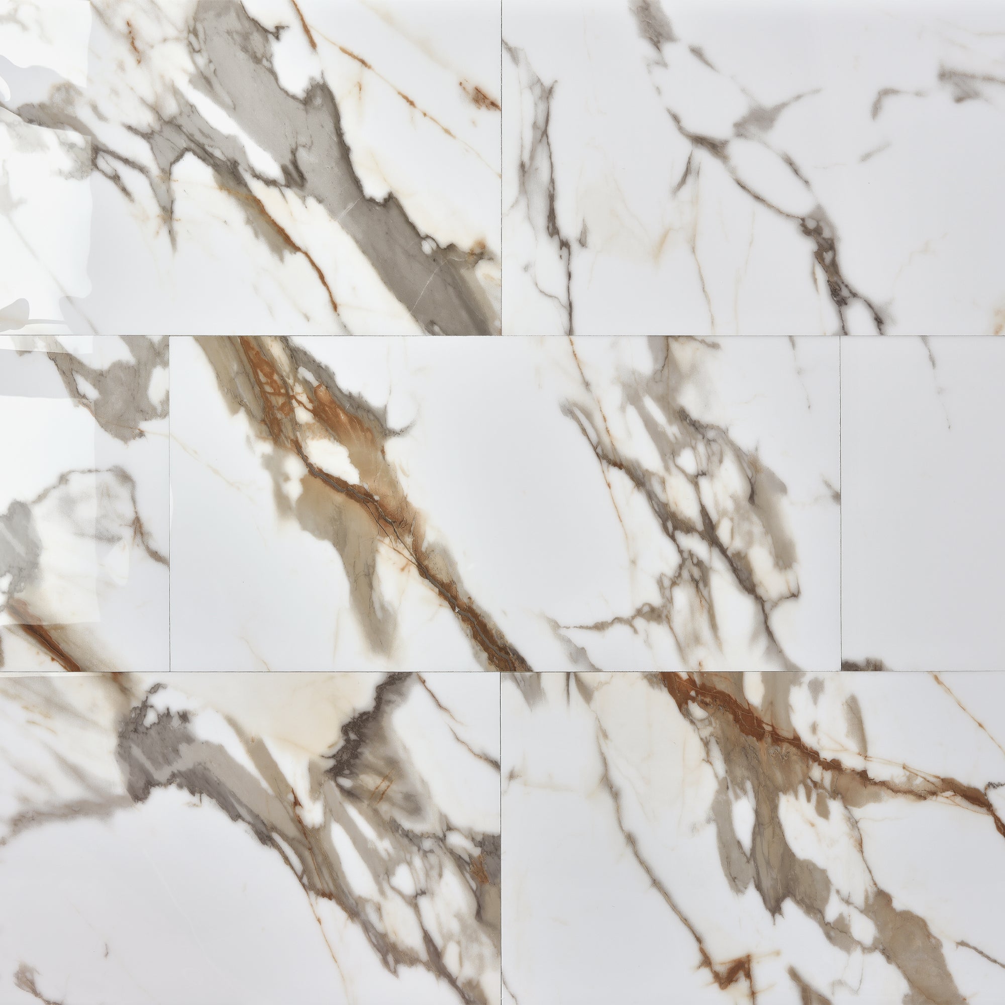 12x24" Subway Calacatta Gold Peel and Stick Backsplash Tile