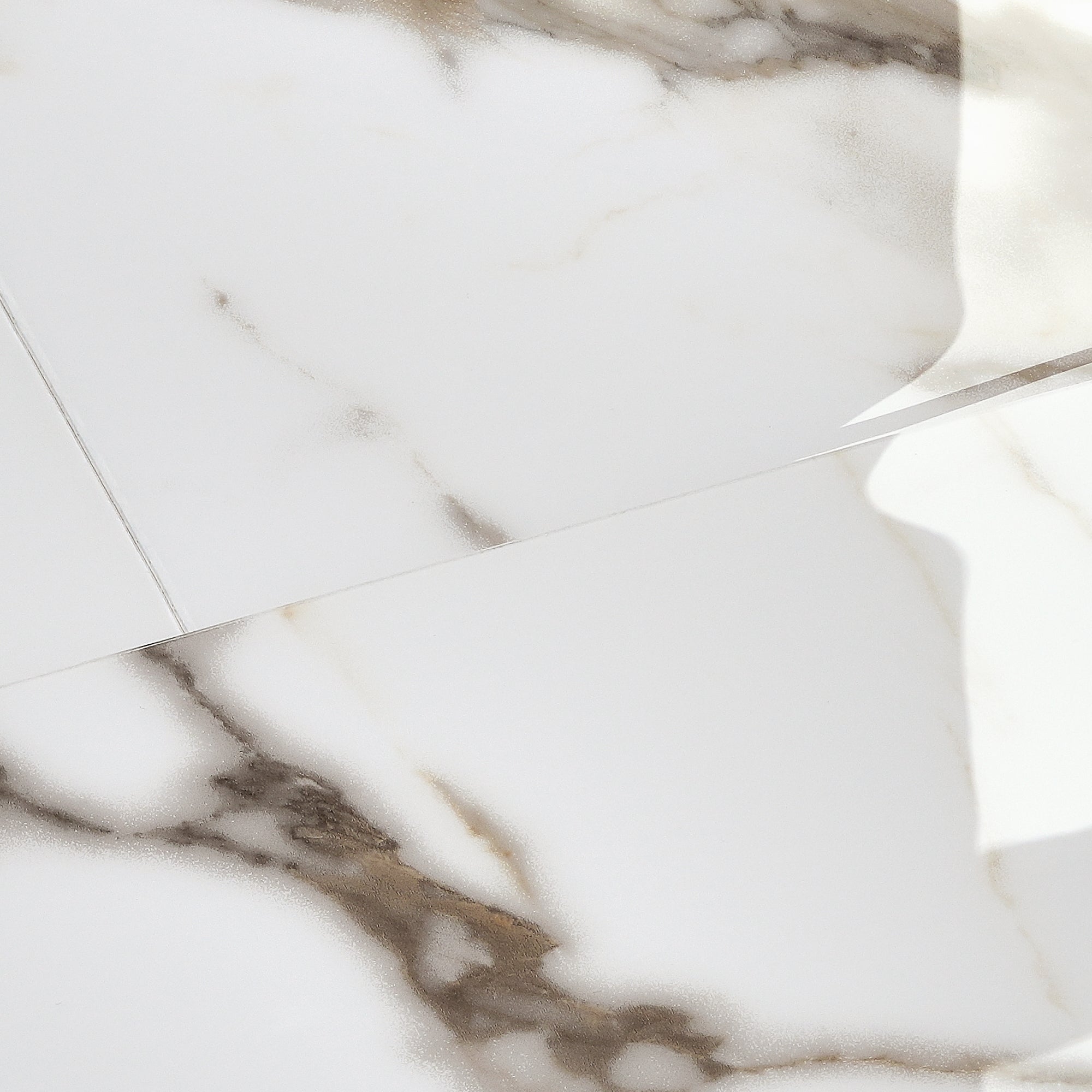 12x24" Subway Calacatta Gold Peel and Stick Backsplash Tile