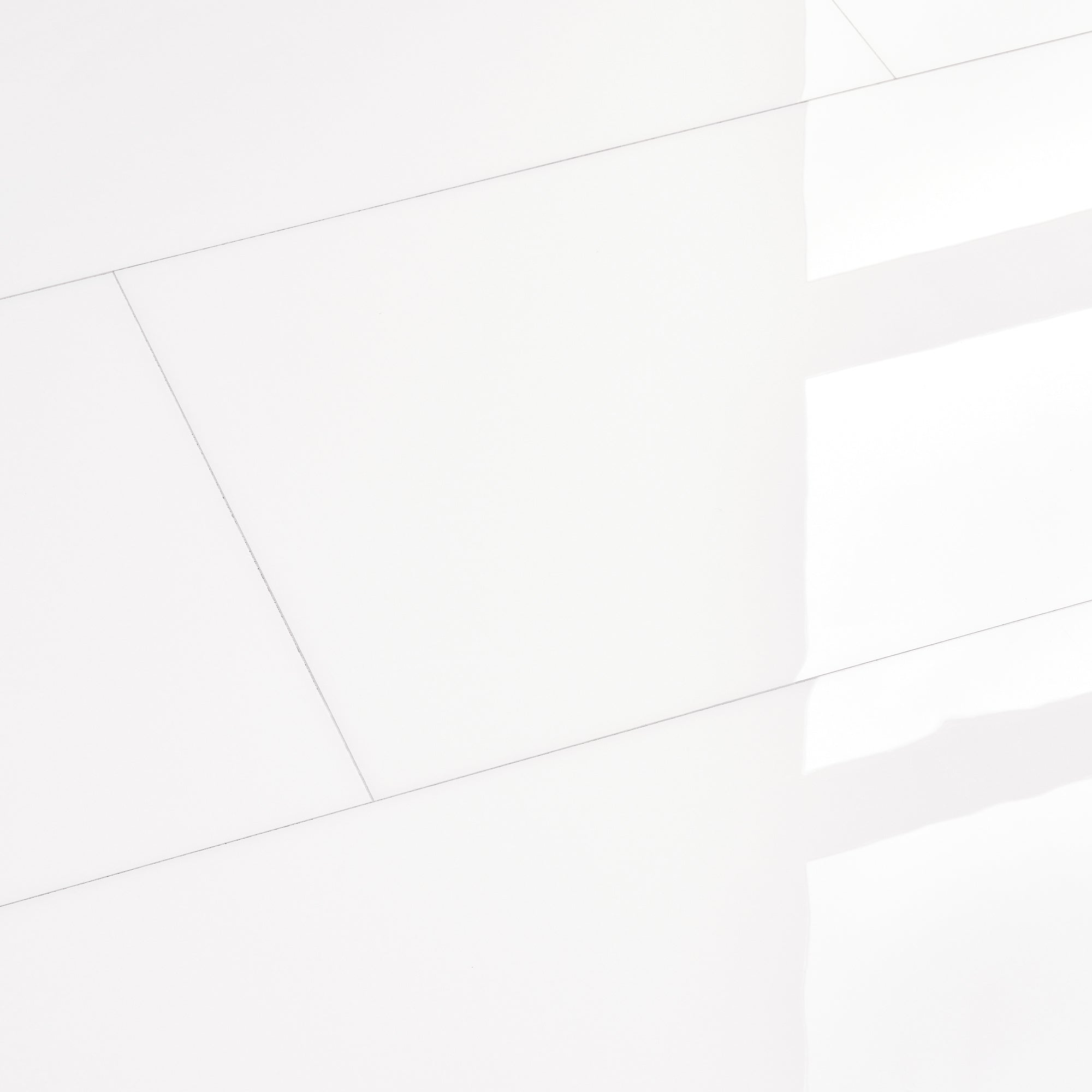 12x24" Subway Pure White Peel and Stick Backsplash Tile