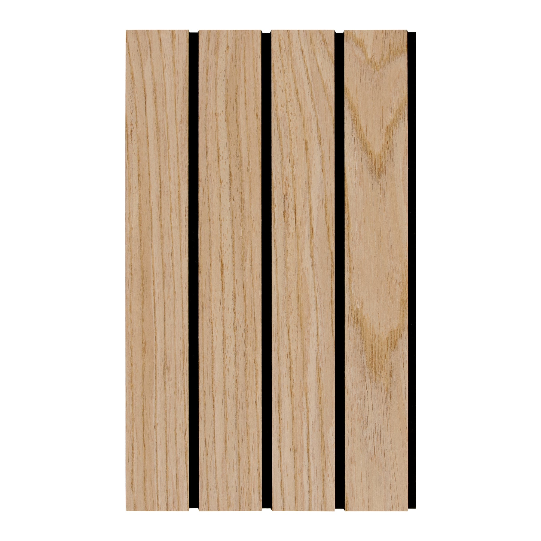 Natural Oak Wood Slat Acoustic Panels Decorative Wall Paneling