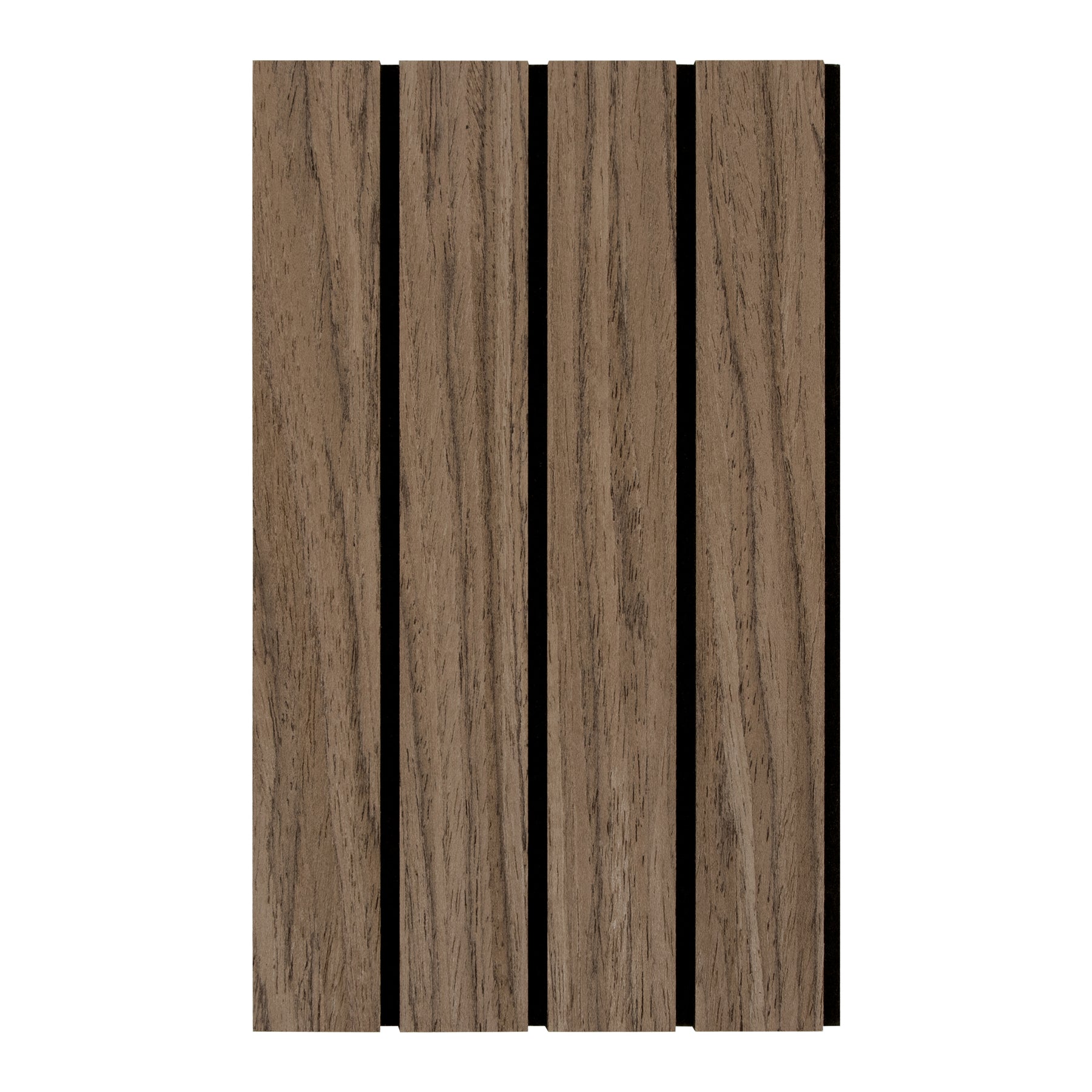 Walnut Wood Slat Acoustic Panels Decorative Wall Paneling