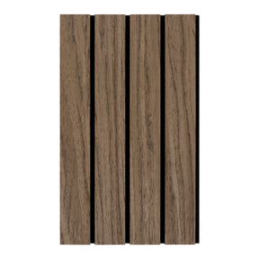 Walnut Wood Slat Acoustic Panels Decorative Wall Paneling