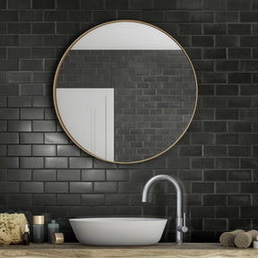 Subway Black Natural Marble Peel and Stick Backsplash Tile
