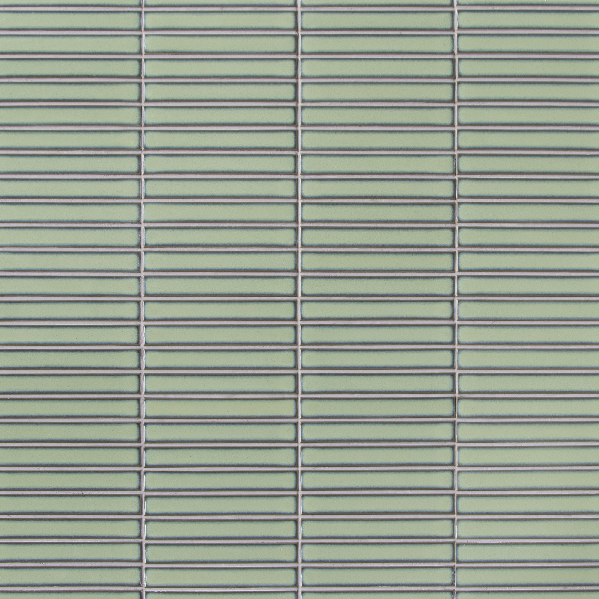 Kit Kat Green Porcelain Floor and Wall Mosaic Tile