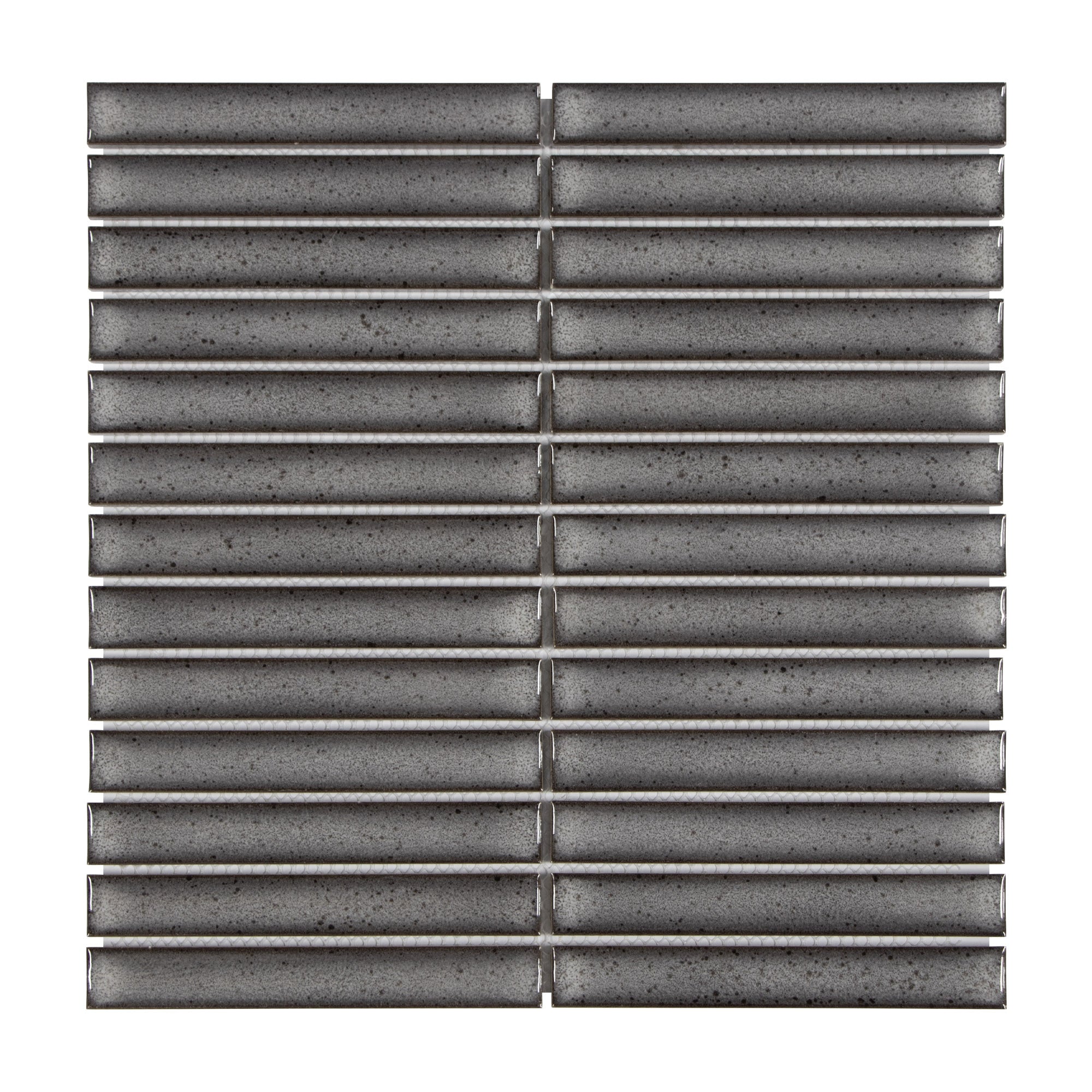 Kit Kat Gray Mixed Porcelain Floor and Wall Mosaic Tile