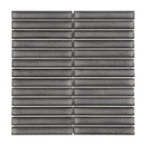 Kit Kat Gray Mixed Porcelain Floor and Wall Mosaic Tile
