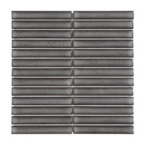 Kit Kat Gray Mixed Porcelain Floor and Wall Mosaic Tile