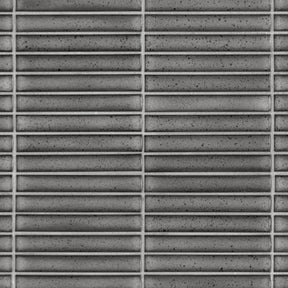 Kit Kat Gray Mixed Porcelain Floor and Wall Mosaic Tile