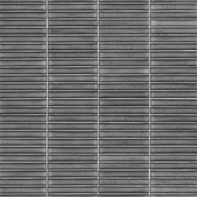 Kit Kat Gray Mixed Porcelain Floor and Wall Mosaic Tile