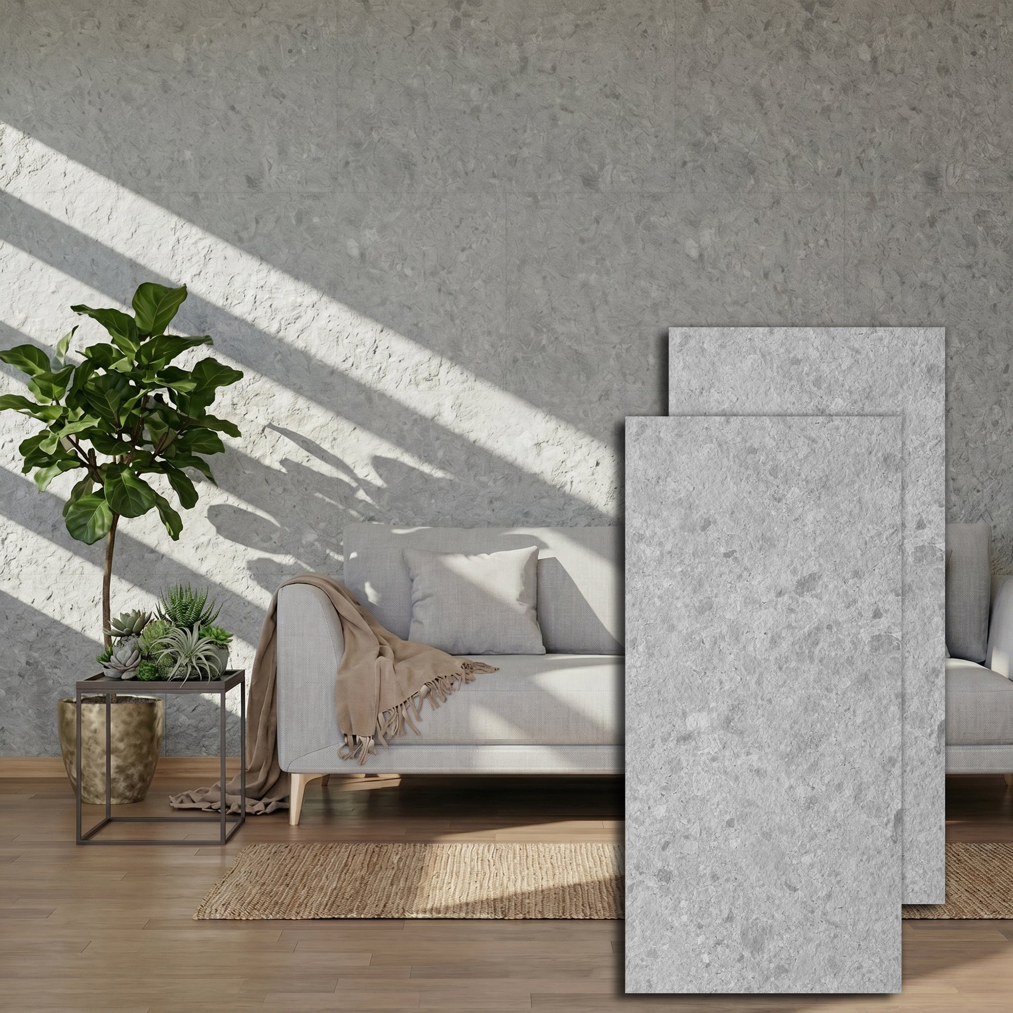 Terrazzo Flexible Stone Wall Covering