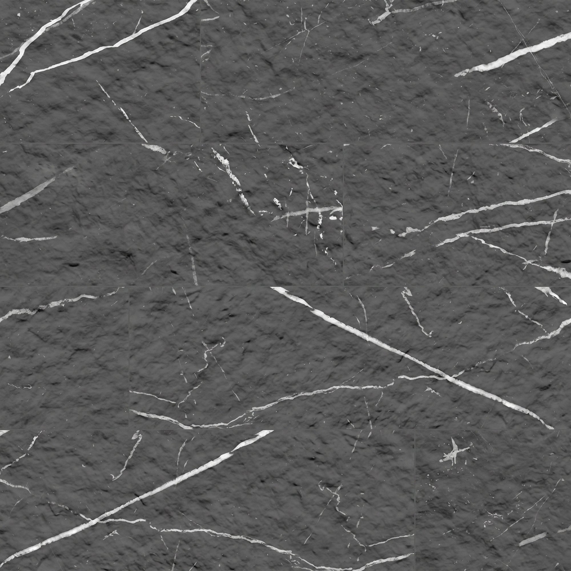 Black Marquina Flexible Stone Peel and Stick Tile
