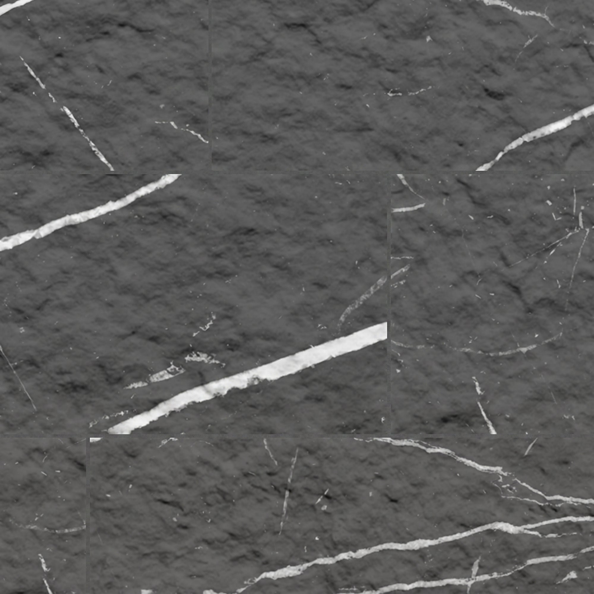 Black Marquina Flexible Stone Peel and Stick Tile
