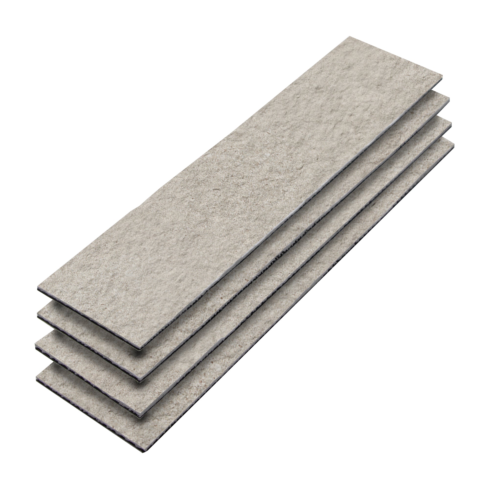 Limestone Flexible Stone Peel and Stick Tile