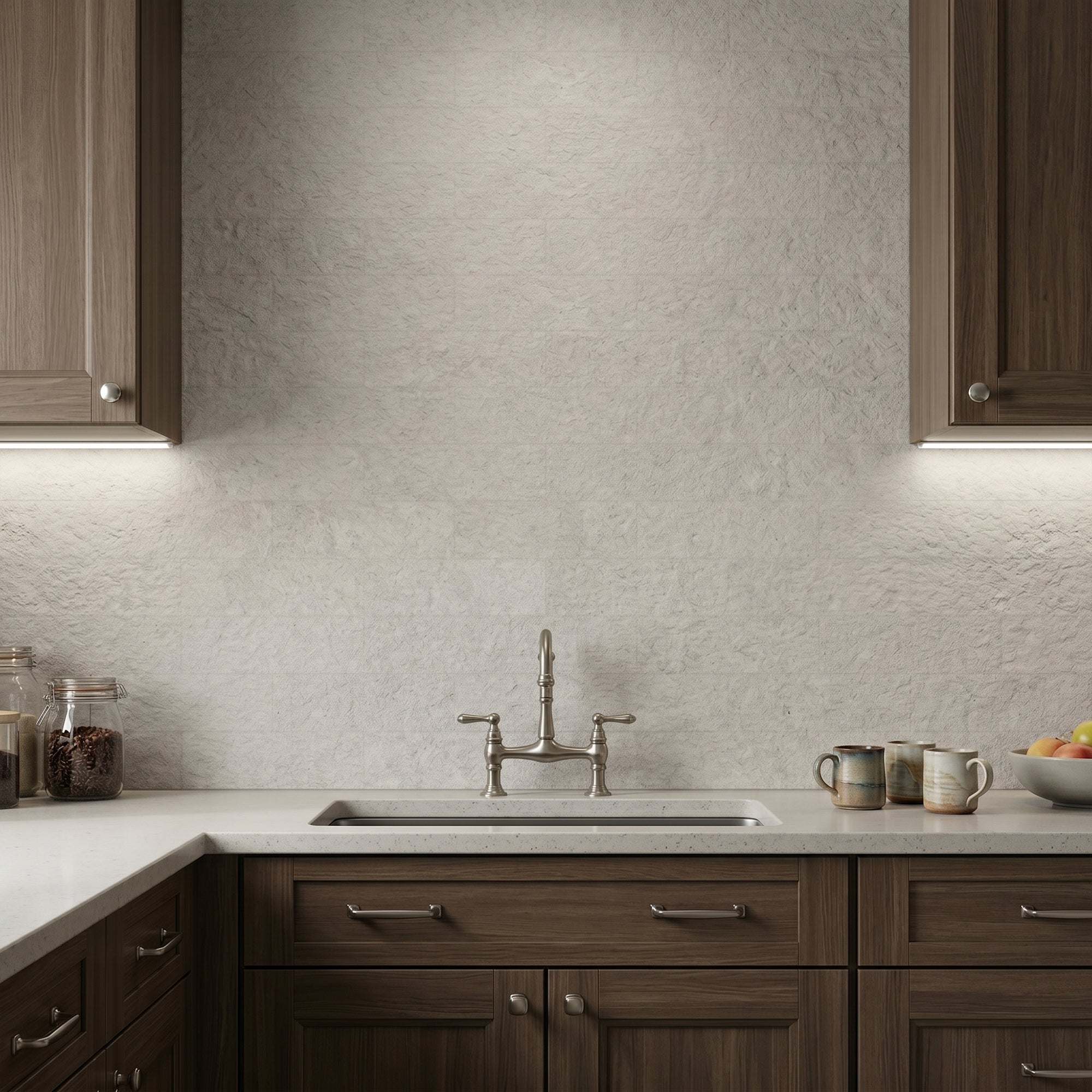 Limestone Flexible Stone Peel and Stick Tile