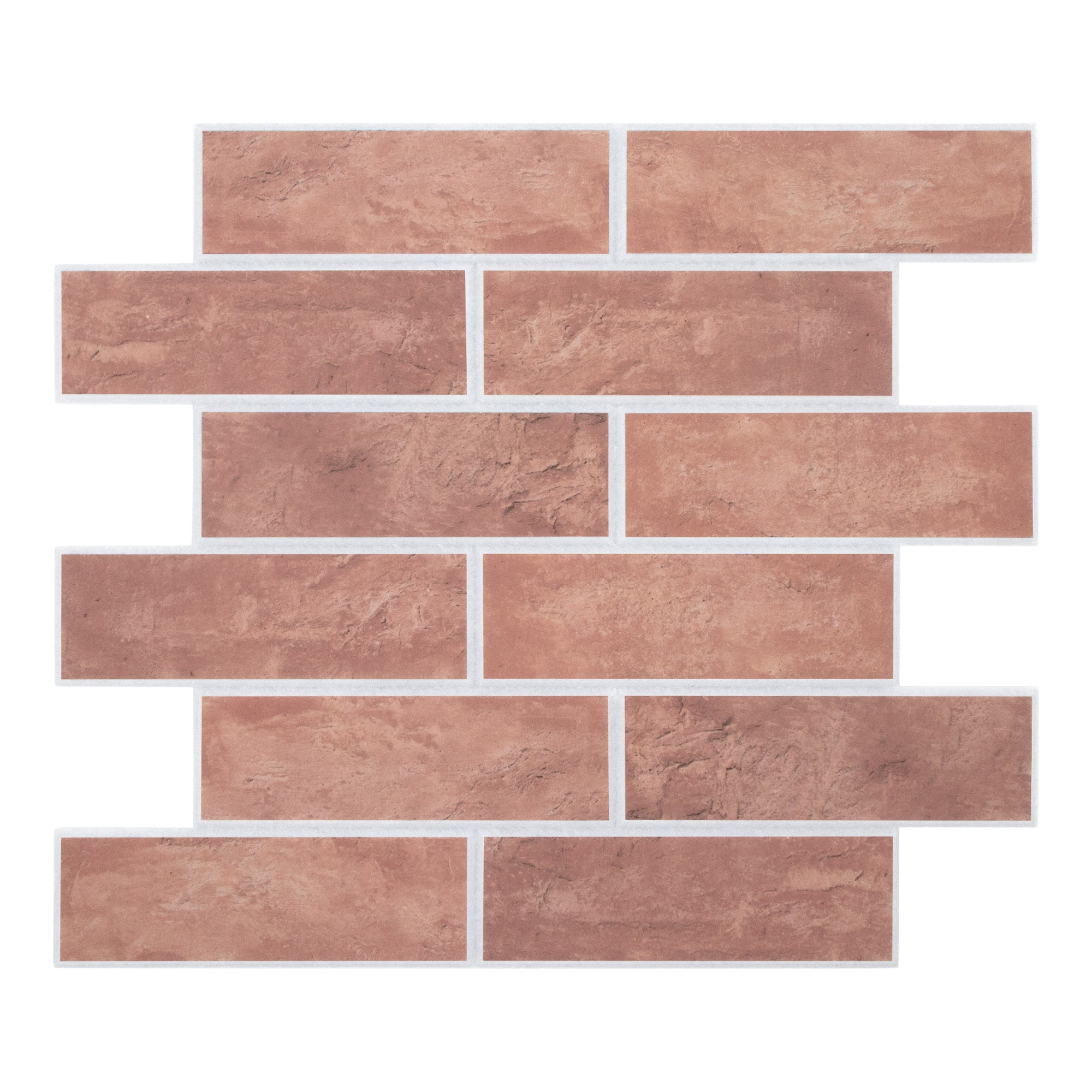 Faux Brick Red PET Acoustic Felt Tile